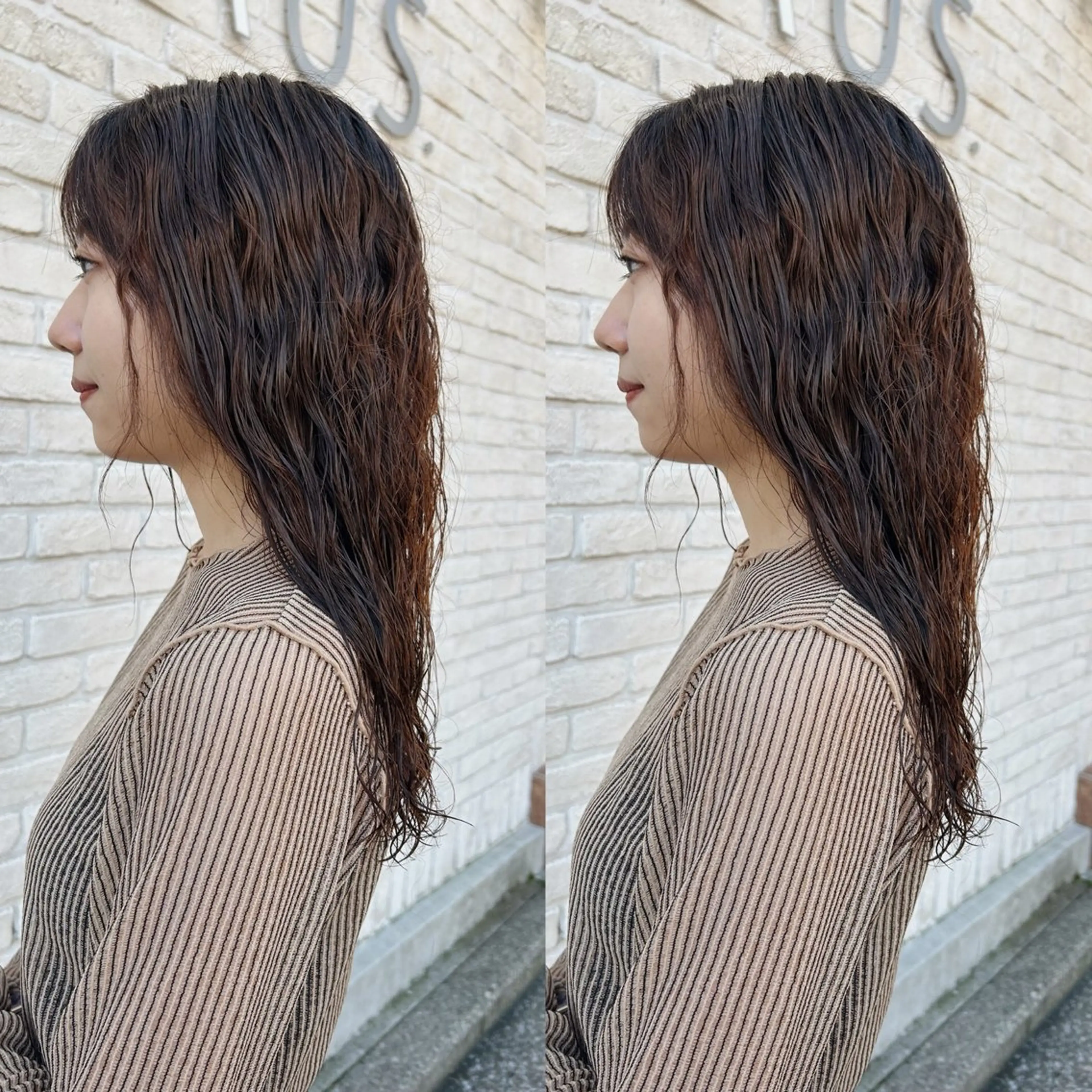ロング カット パーマ トリートメント 🌴aoi. / 海外style🌴のヘアスタイル