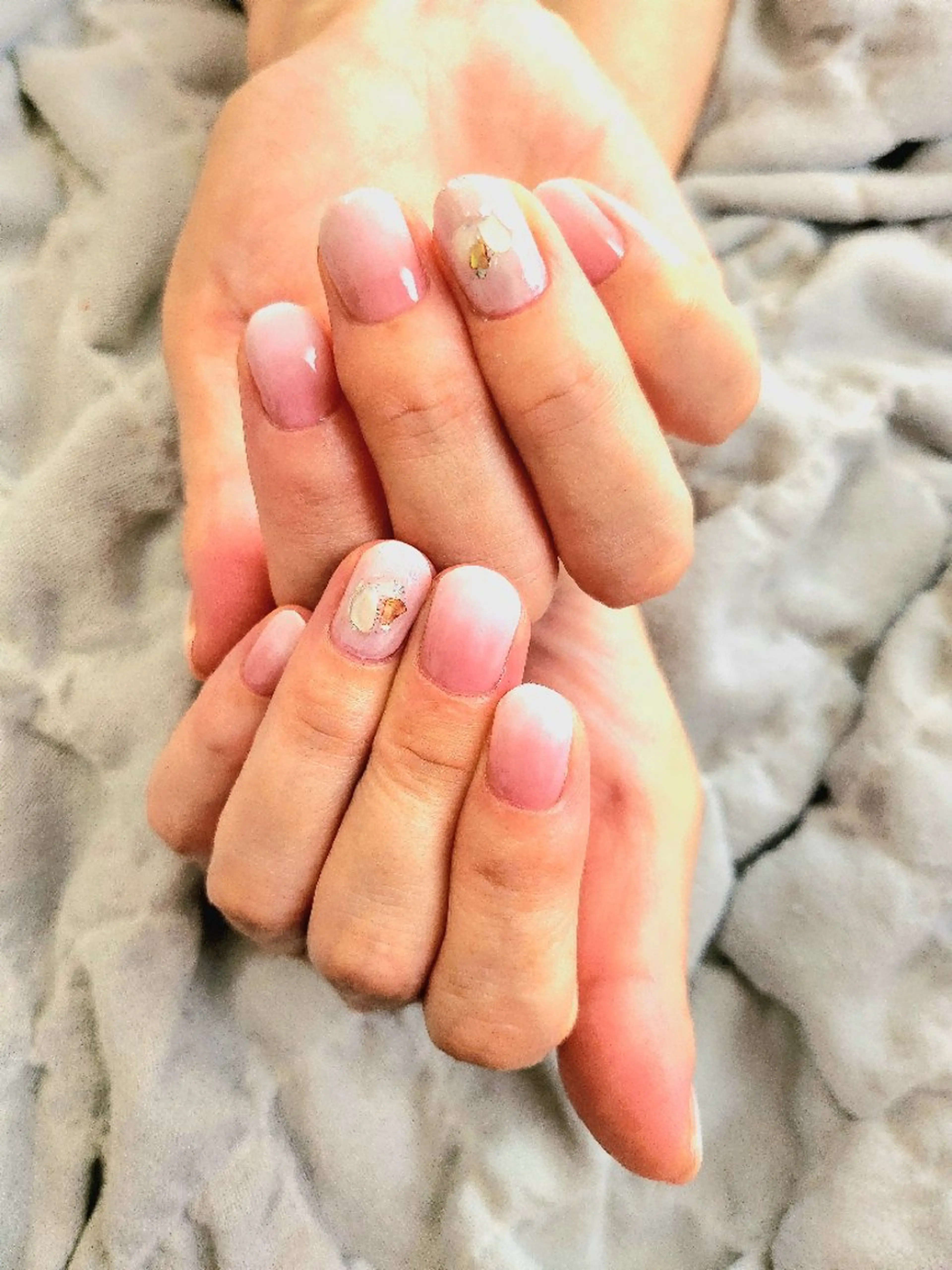 💎オフなし　ベイビーブーマーネイルの写真