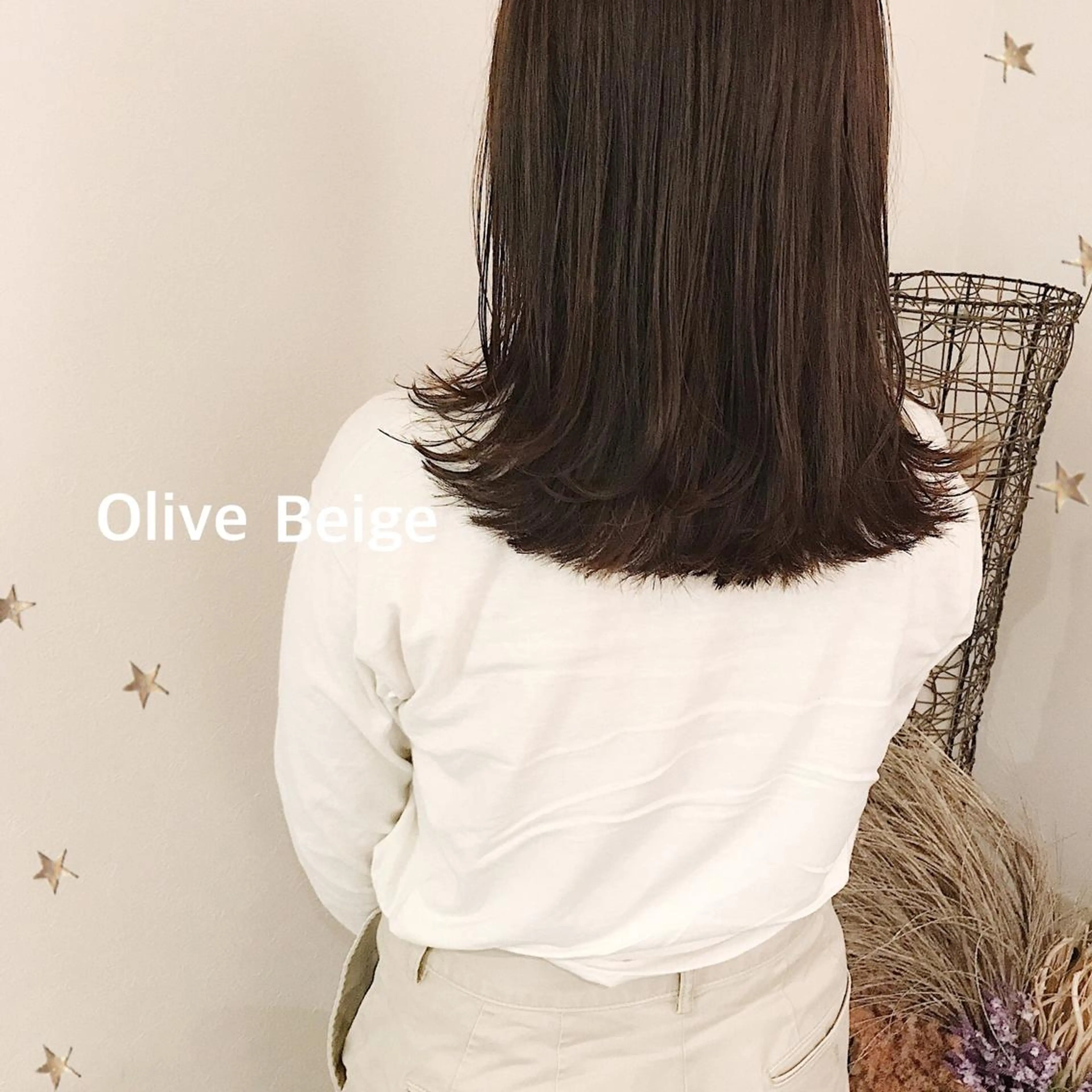 セミロング カラー カット ヘアカラー salon AKIRA所属・市川 千夏のヘアスタイル