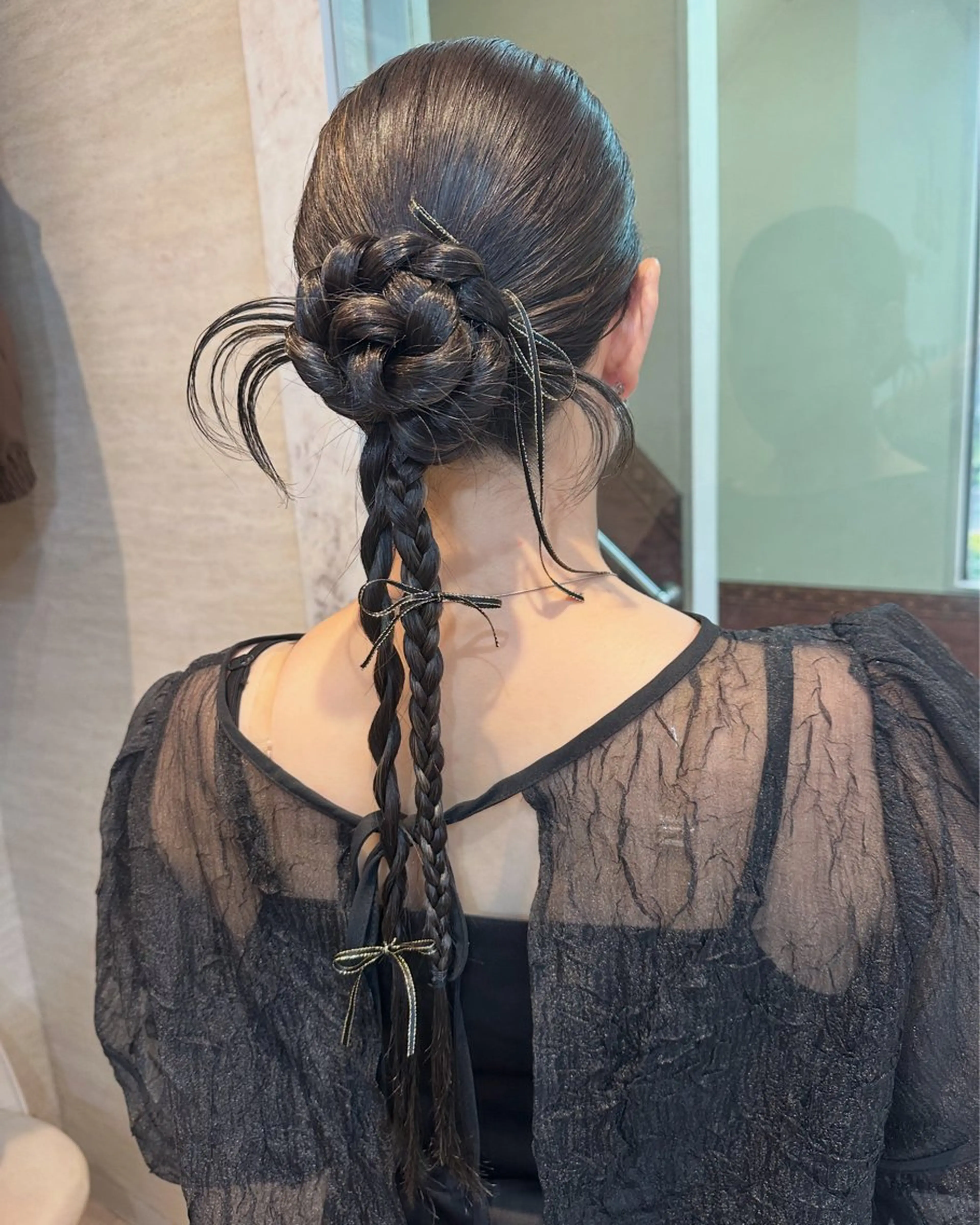 ロング ヘアアレンジ Hina🐣 elubylovisのヘアスタイル