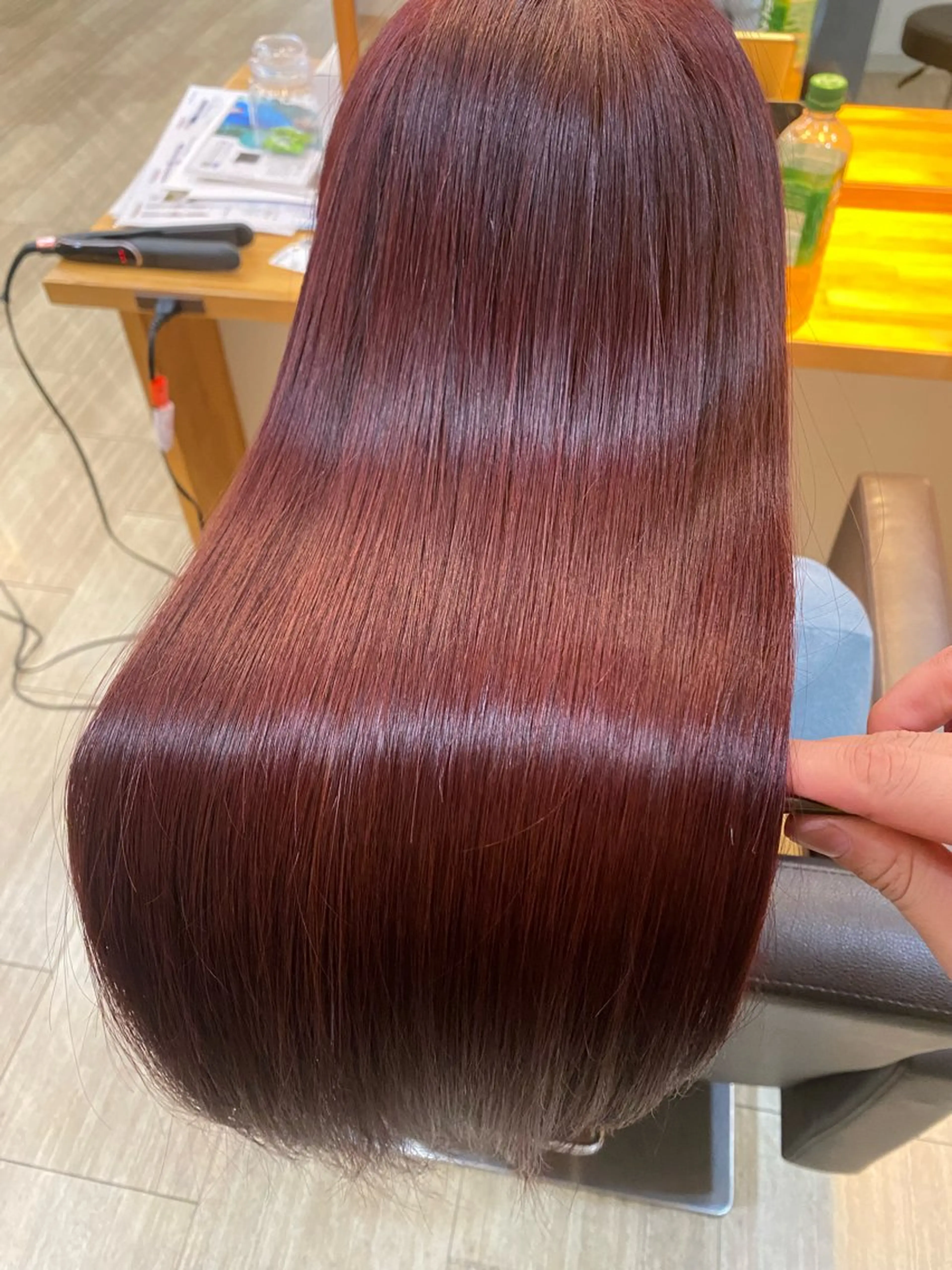 セミロング 和歌山髪質改善 那須優太のヘアスタイル