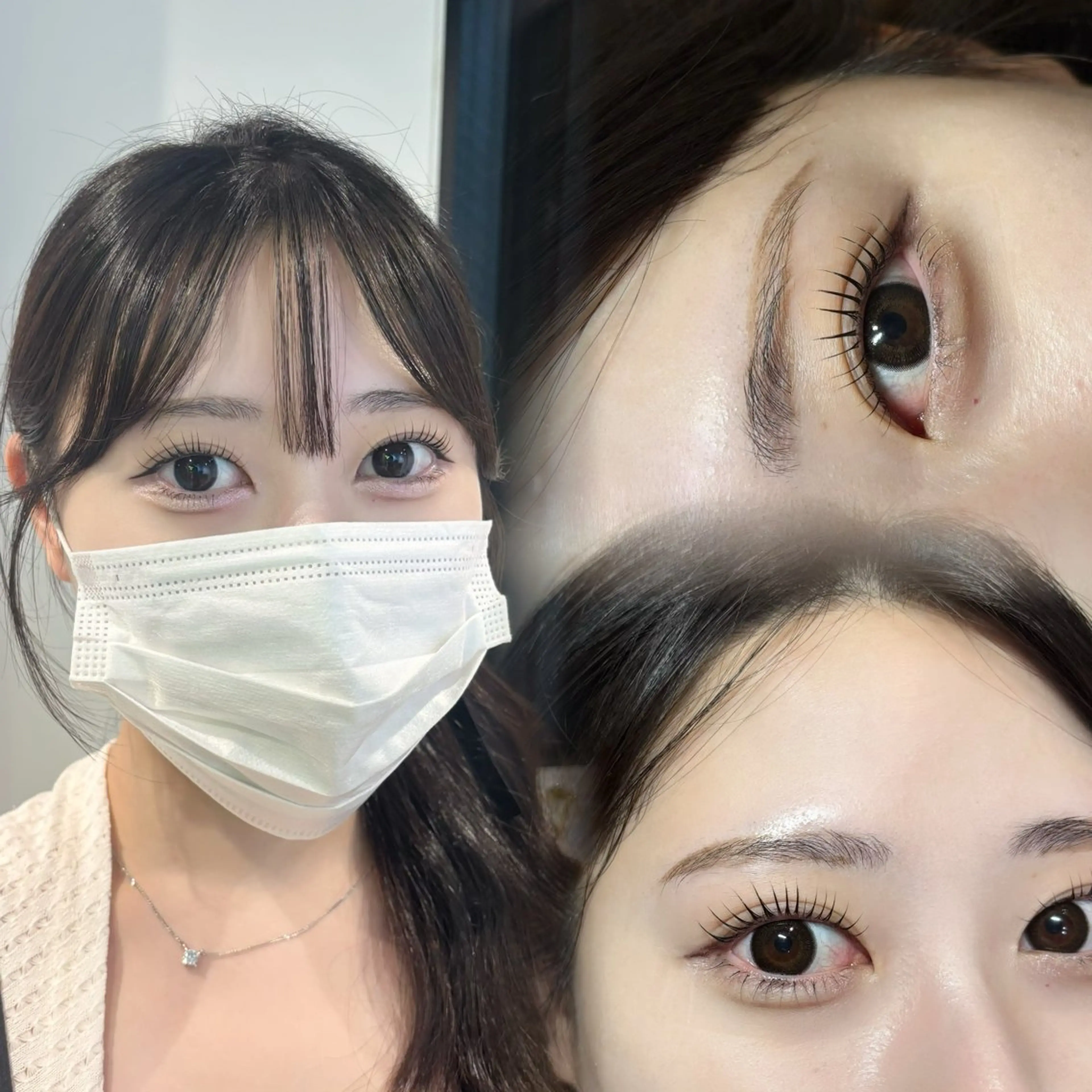 マツエク・マツパ 一重×まつ毛パーマ eclat / yui 🍒のマツエク・マツパデザイン