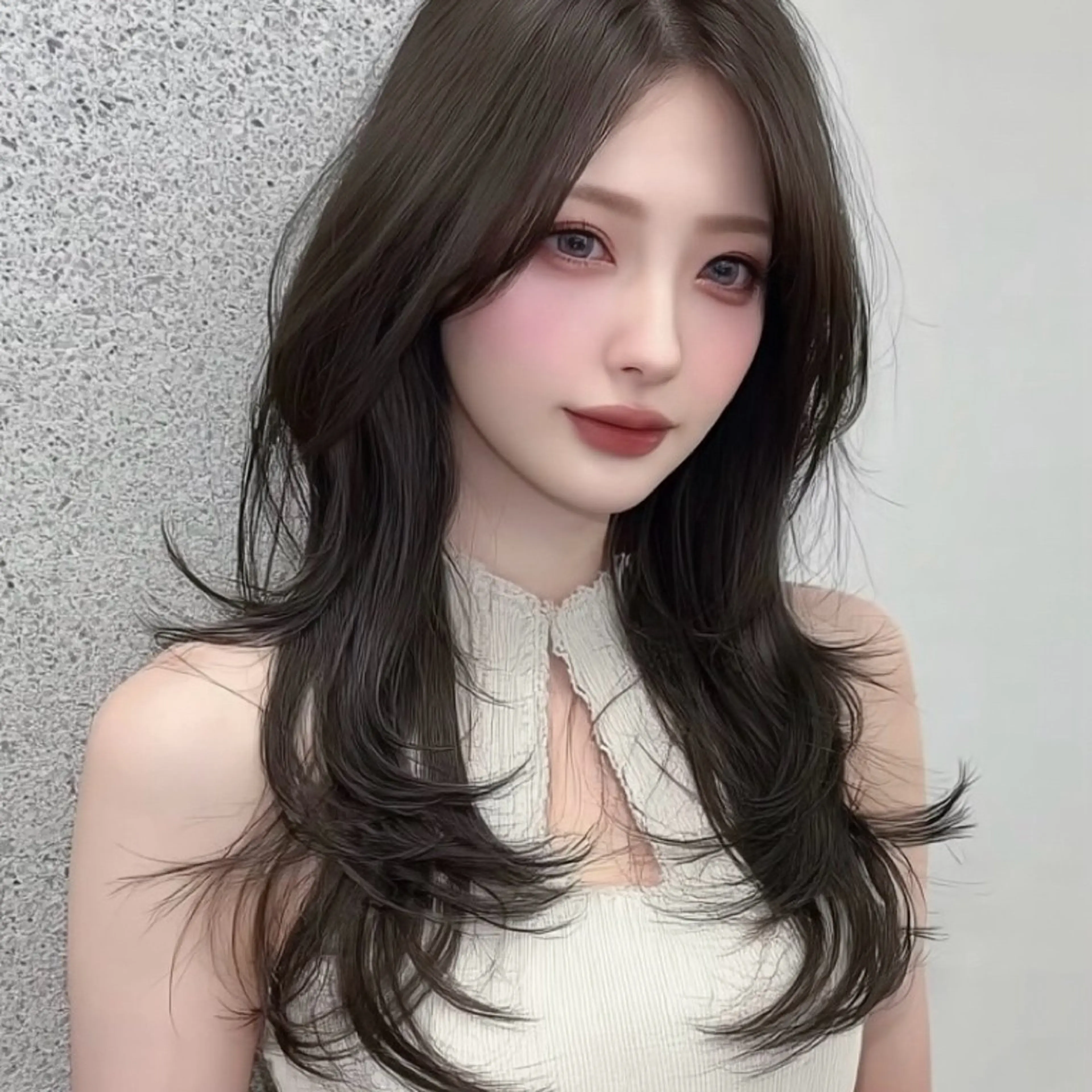 セミロング カット ヘアカラー トリートメント mao🎀マツエク／ レイヤーカットのマツエク・マツパデザイン