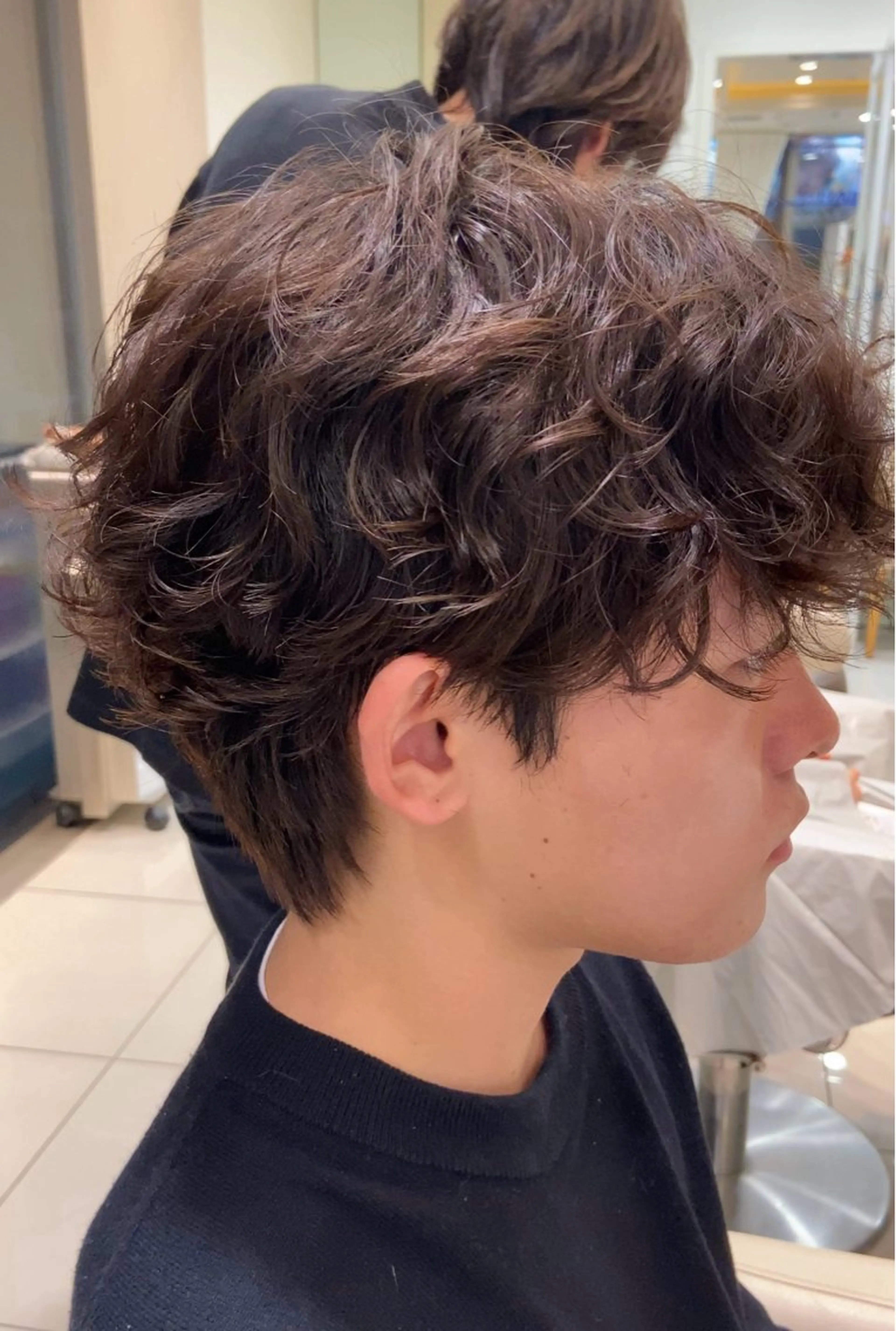 パーマ メンズ メンズパーマ カット パーマ トリートメント メンズ縮毛矯正 ♠️店長下平隼人のヘアスタイル