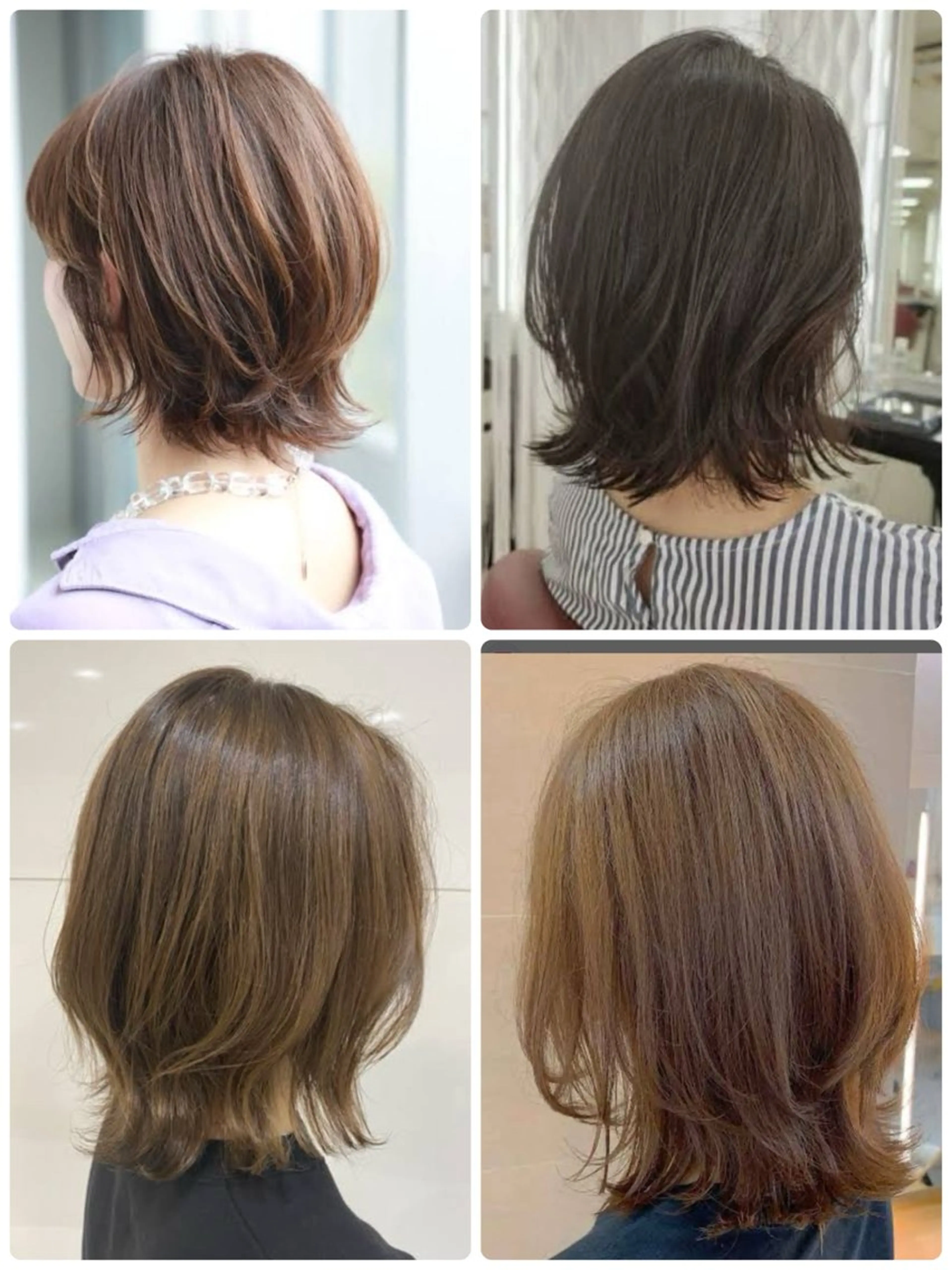 ミディアム ヘアサロン サンクレストのヘアスタイル