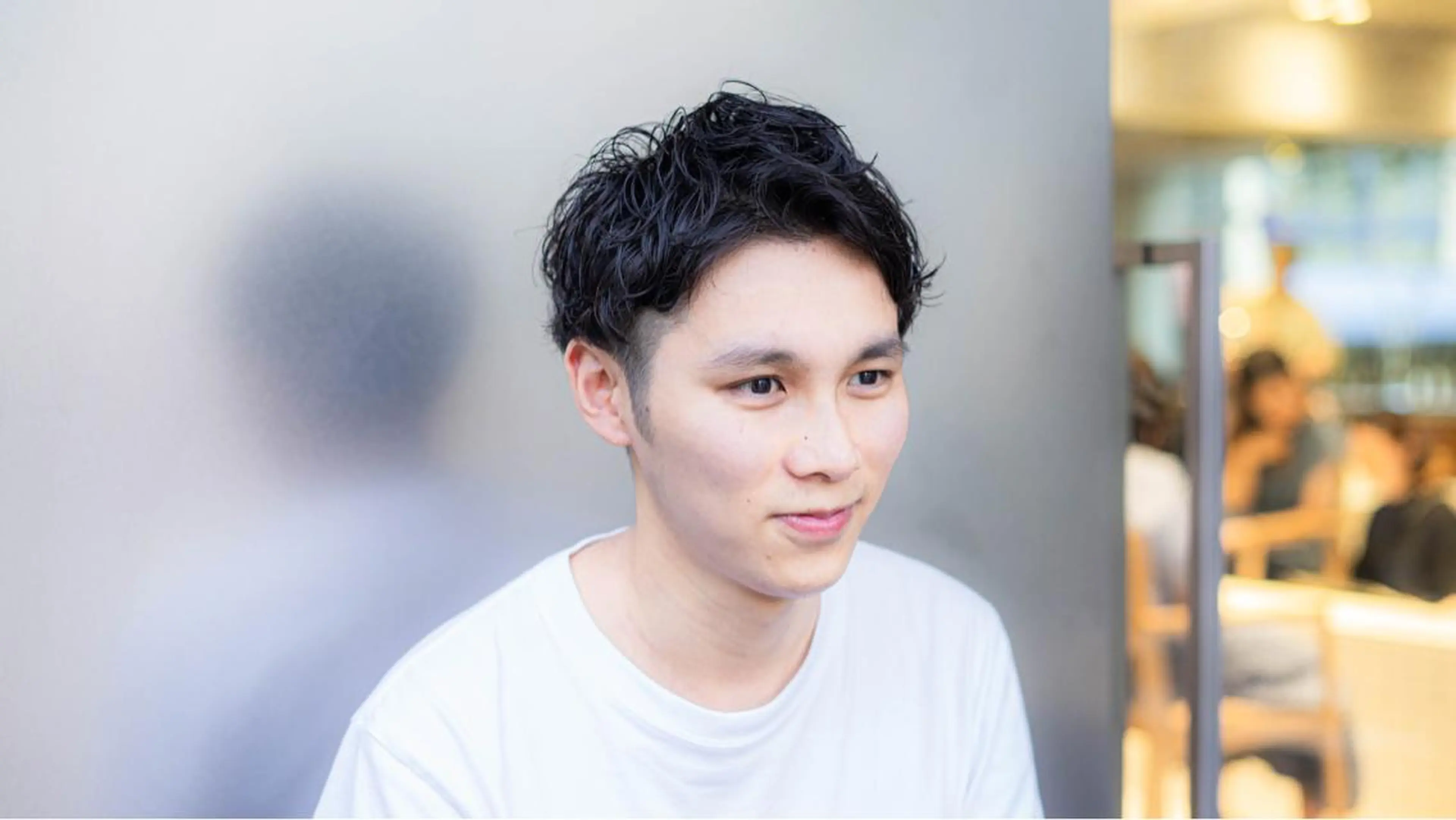 パーマ カット パーマ 宇野 佑馬のヘアスタイル