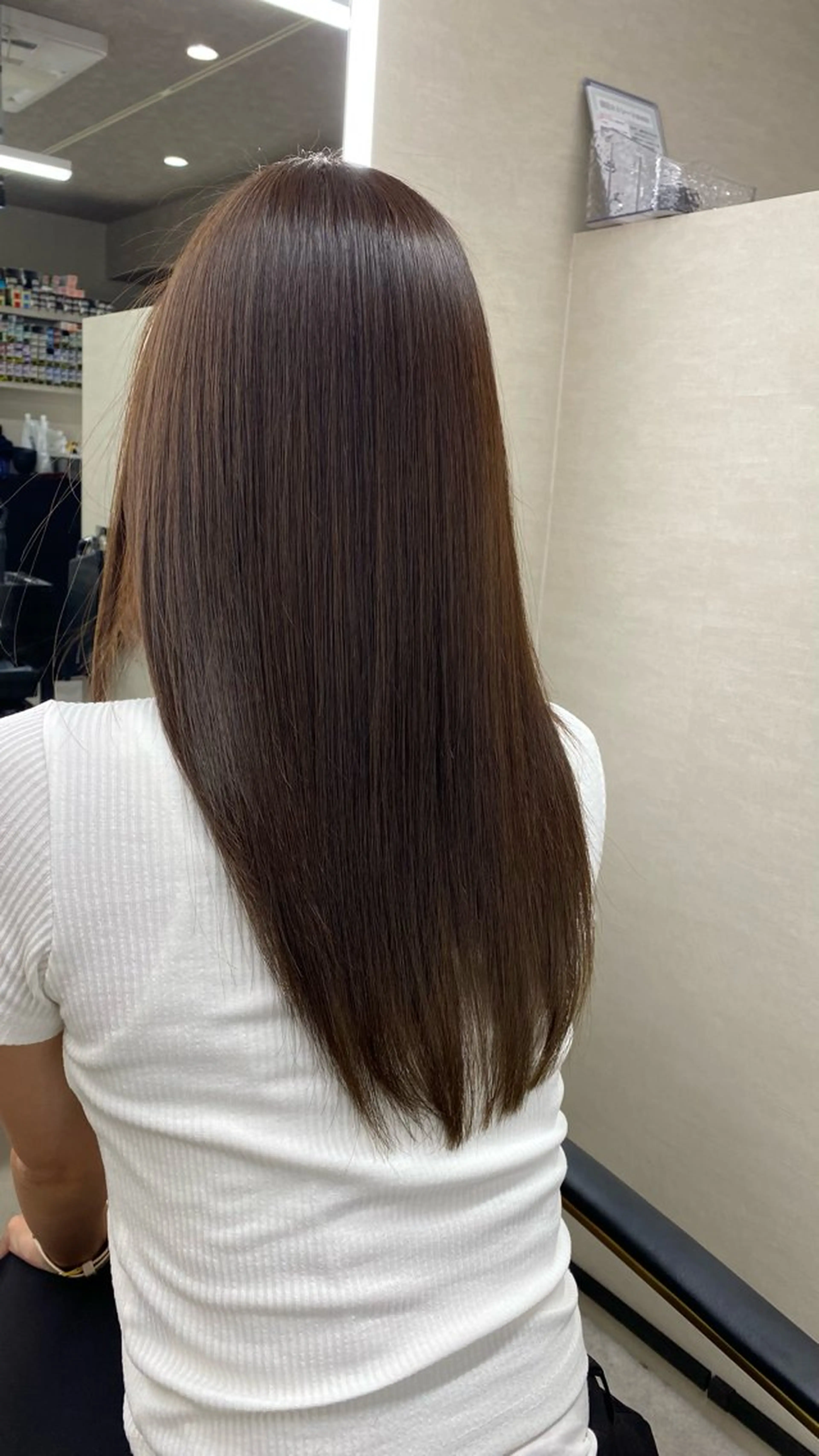 セミロング ARCHE南船場 momoのヘアスタイル