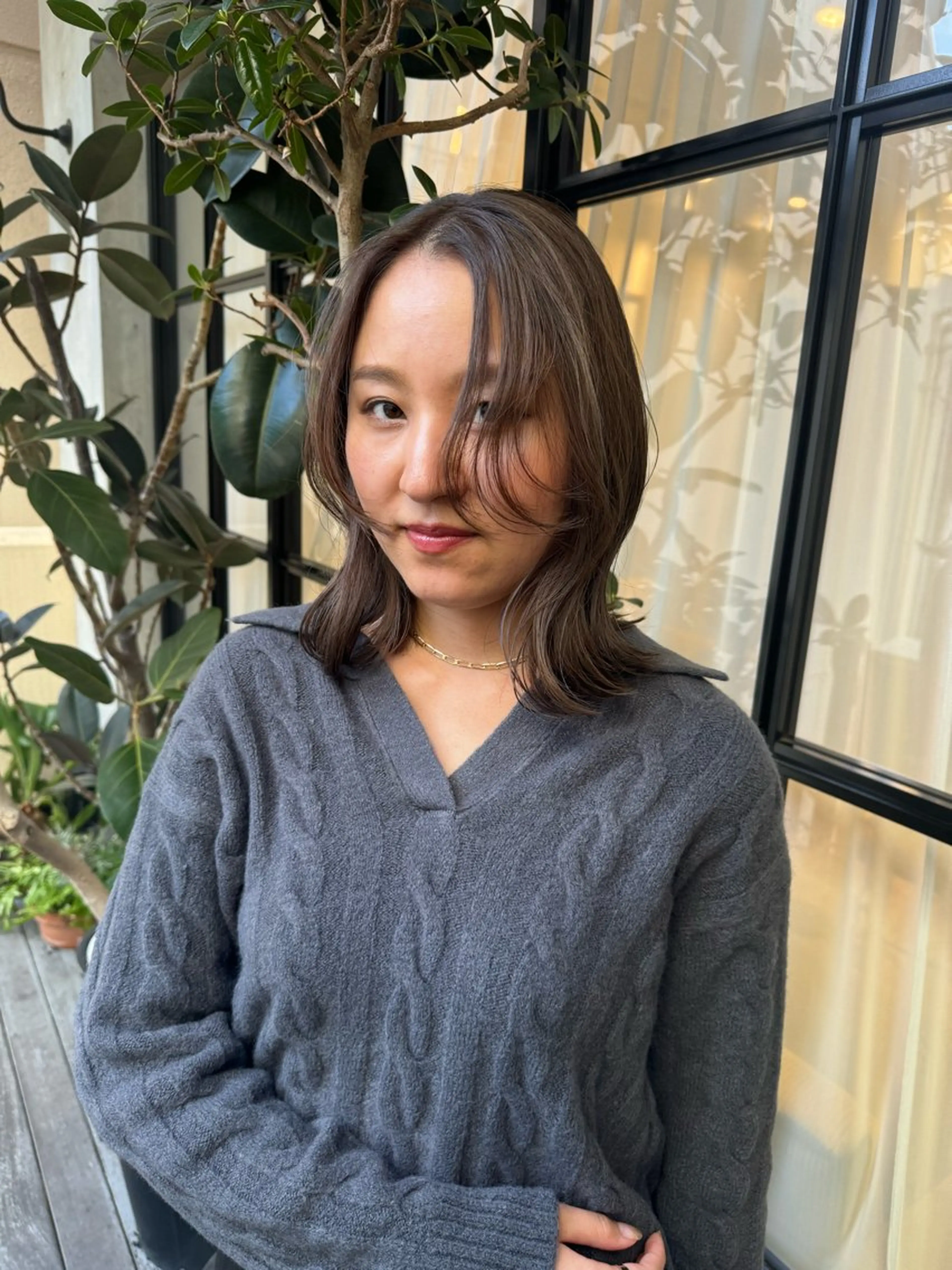 ミディアム gurica_ amiのヘアスタイル