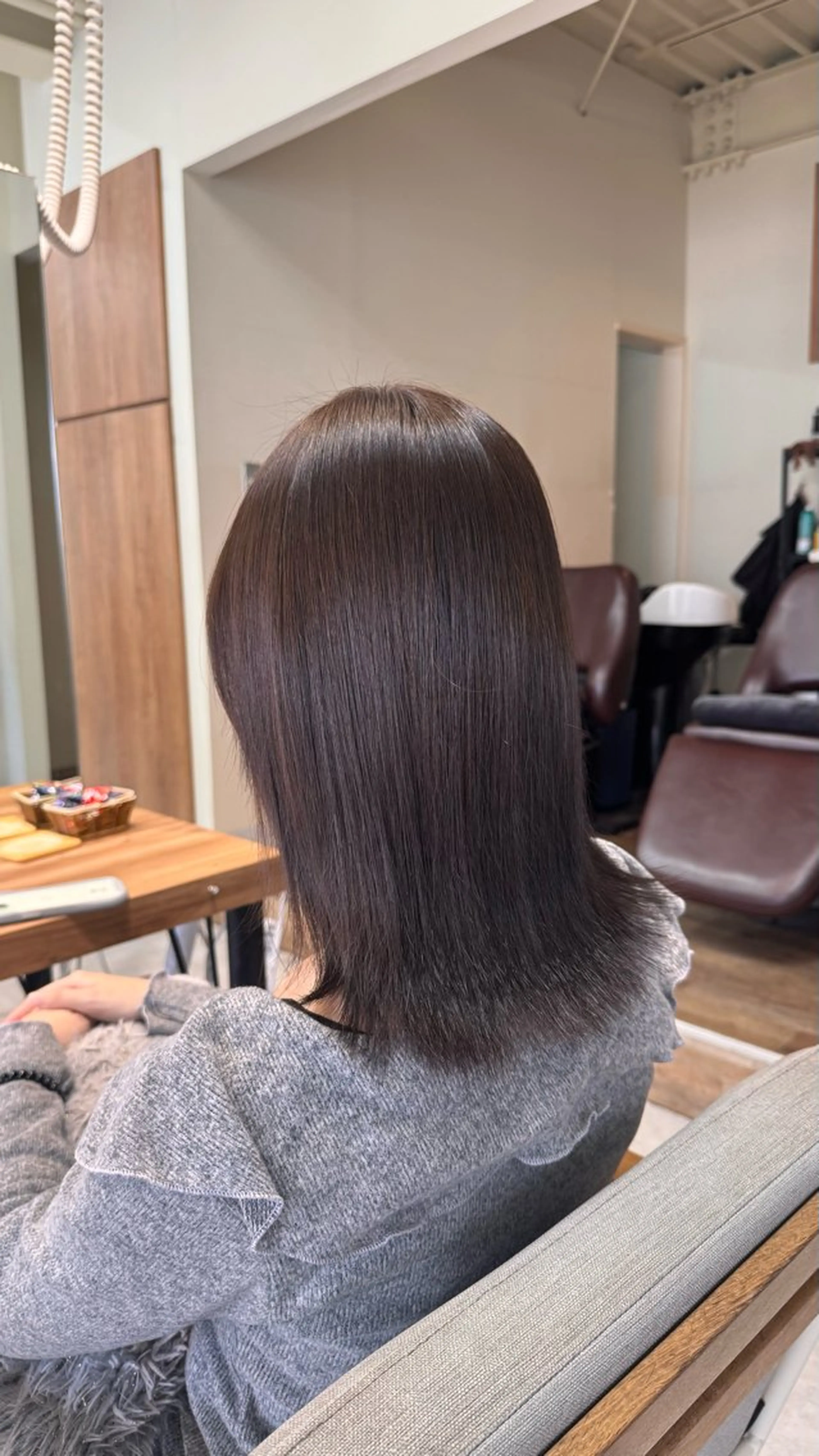 カラー 🫧毛先カット 🫧山中沙希のヘアスタイル