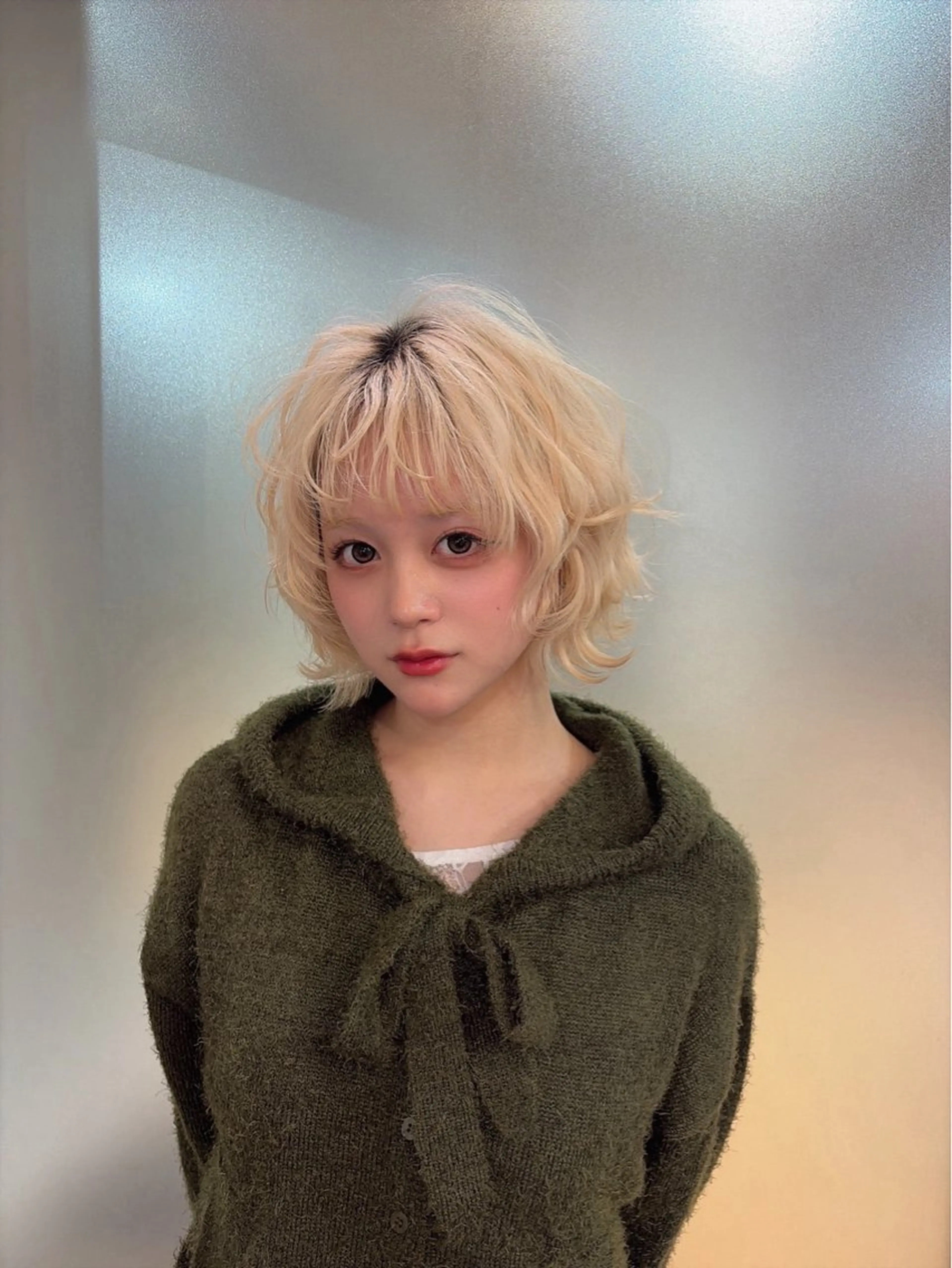 外国人風カラー】カット＋カラー＋ブリ―チカラー＋トリートメント15400～の写真