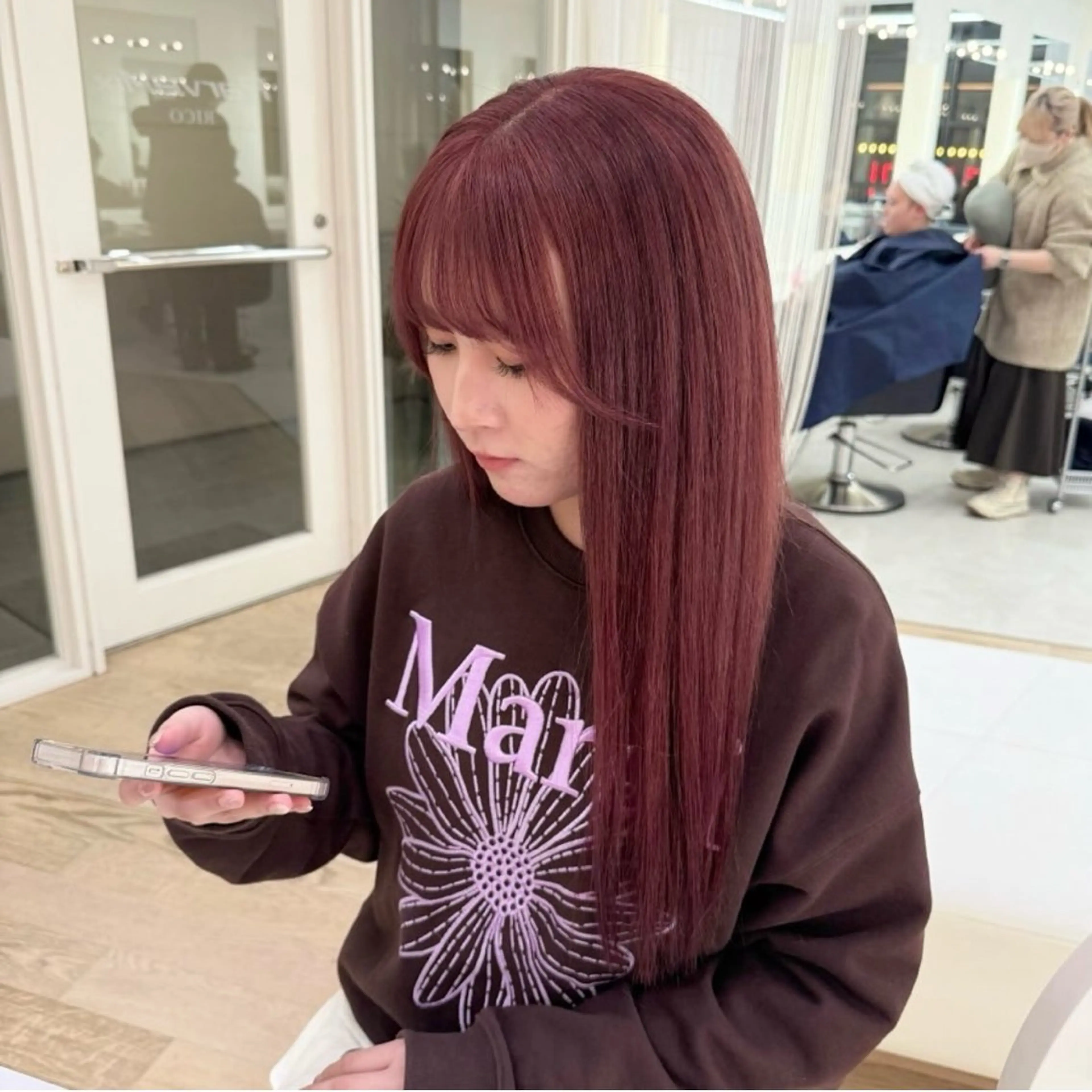 ロング ParveMix いしいまお🌼のヘアスタイル