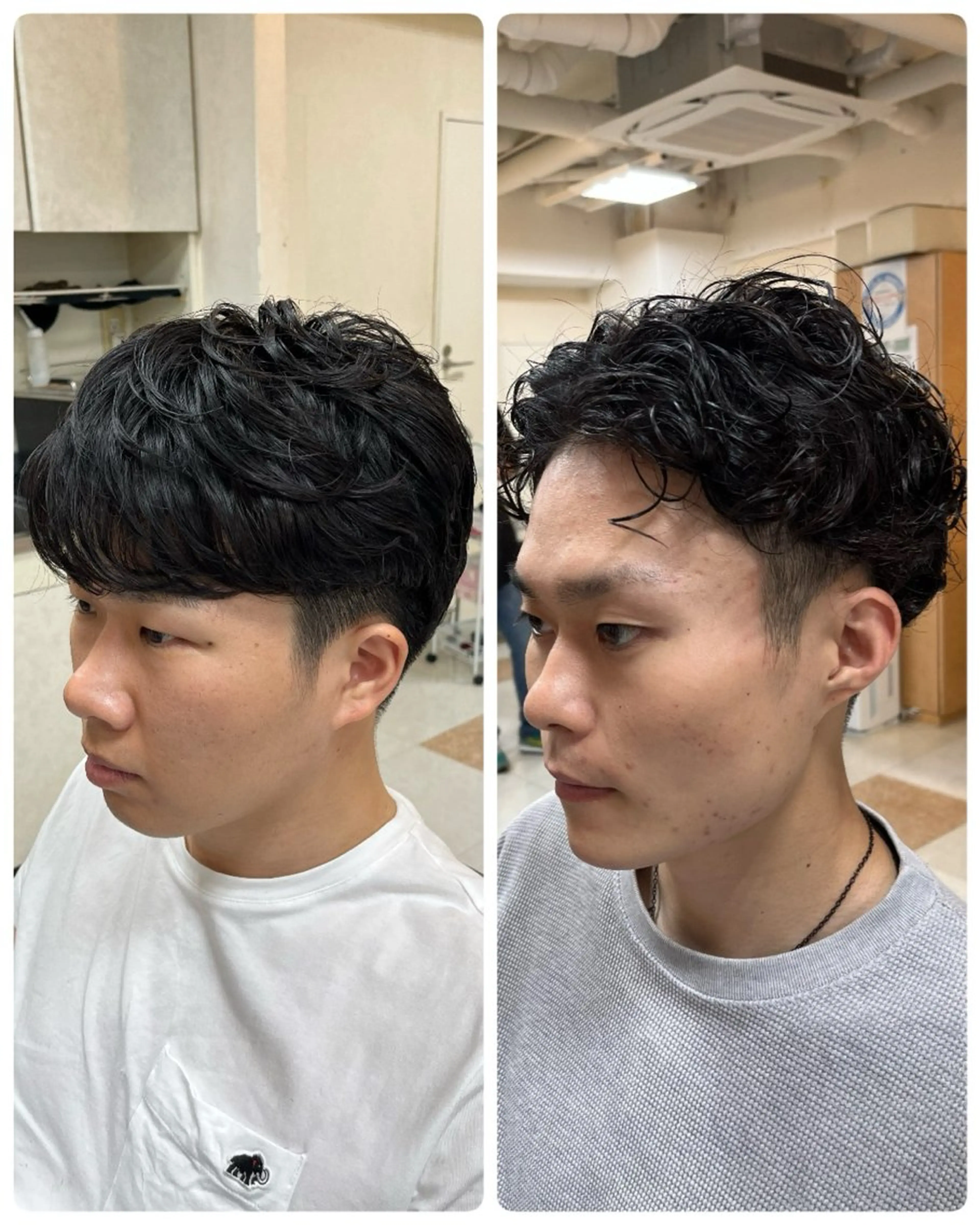 パーマ メンズ カット パーマ COIFFURE DOUX(コアフィールドゥ)所属・✂︎men's hair✂︎立石亮のヘアスタイル