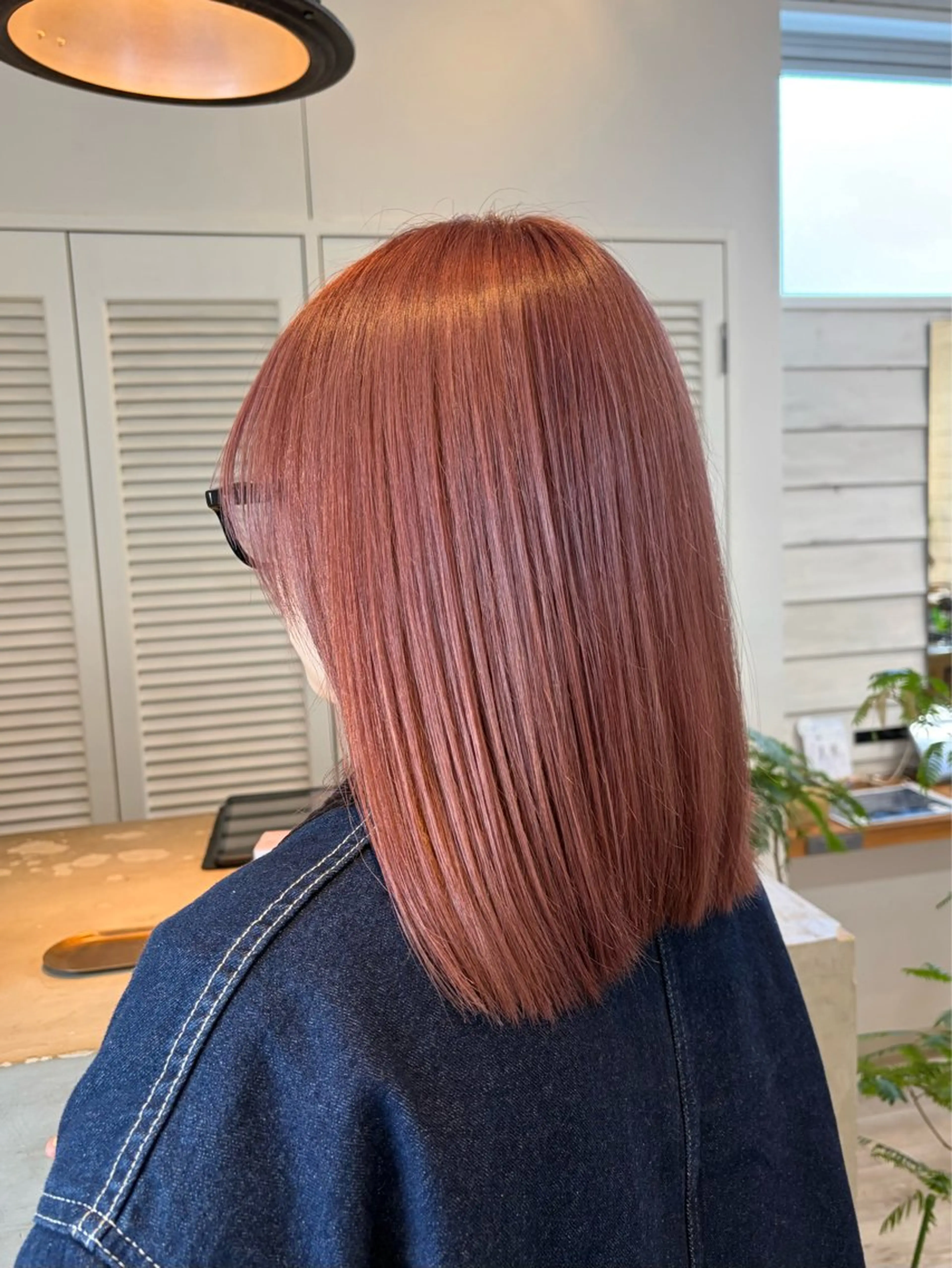 ミディアム ヘアカラー 大谷 歩未のヘアスタイル
