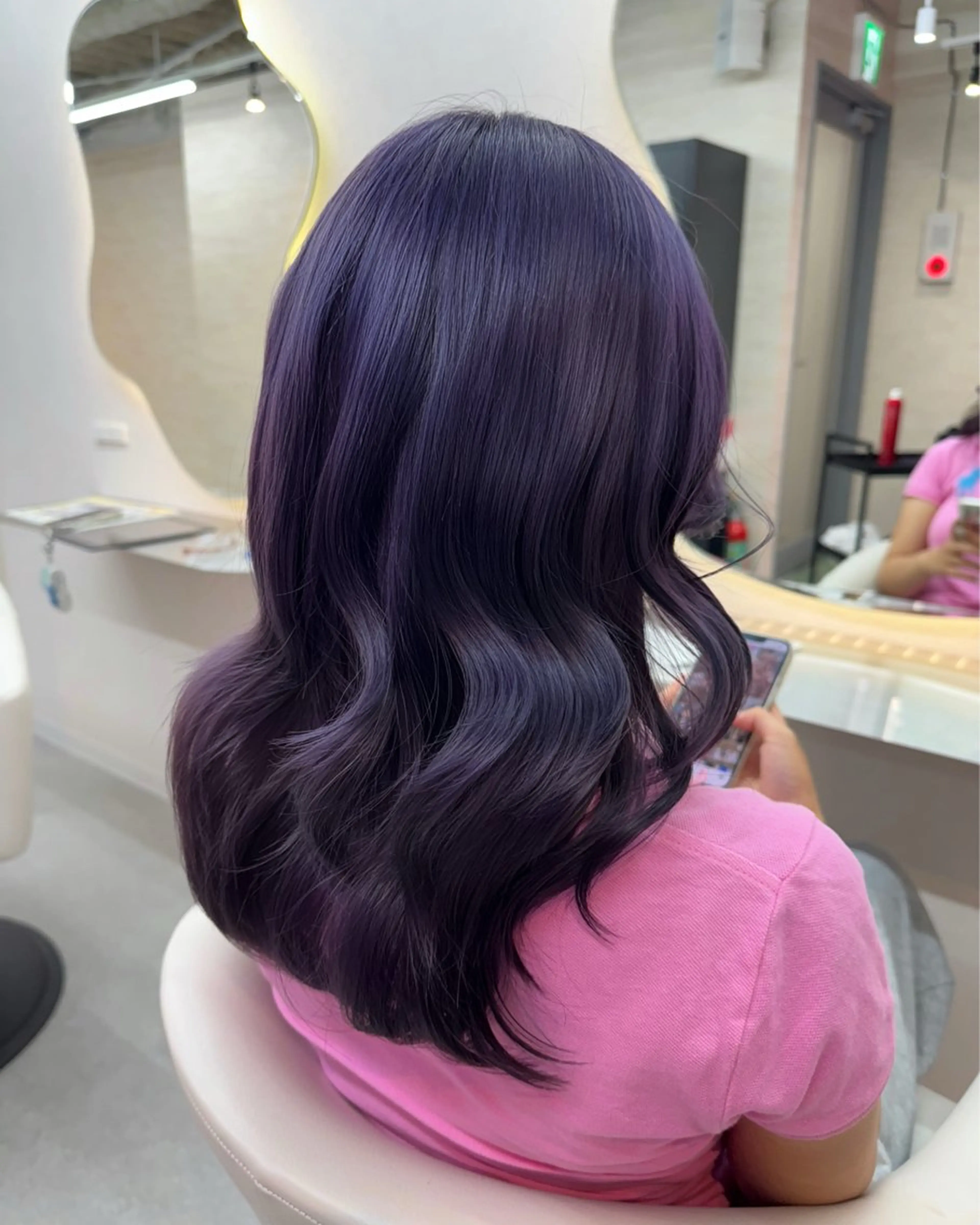 セミロング カラー 【メンズ特化】池袋 韓国スタイル飯塚のヘアスタイル