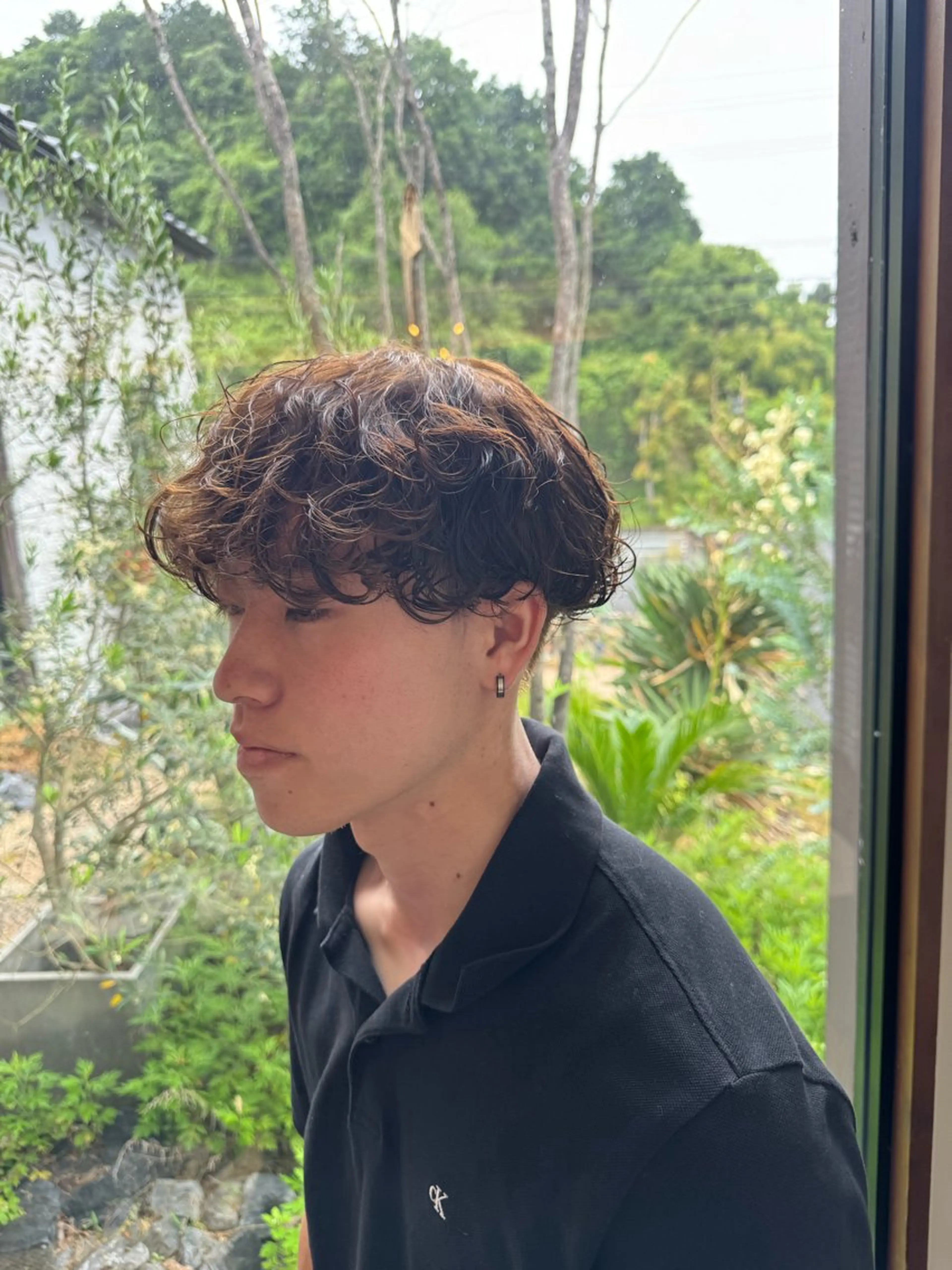カラー パーマ メンズ メンズパーマ 伊藤 衣咲のヘアスタイル