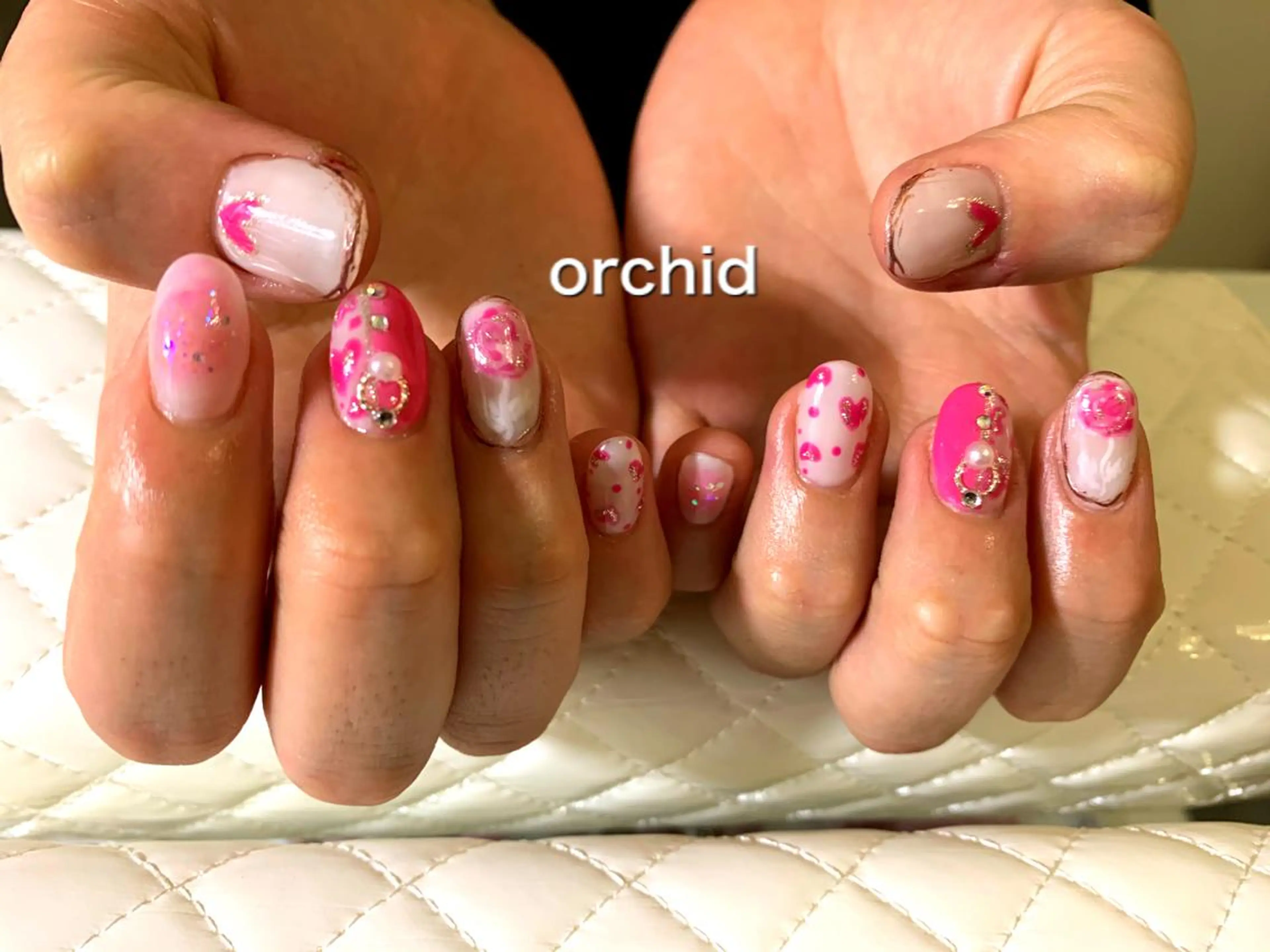 ネイル orchid ♡オーキッドのネイルデザイン