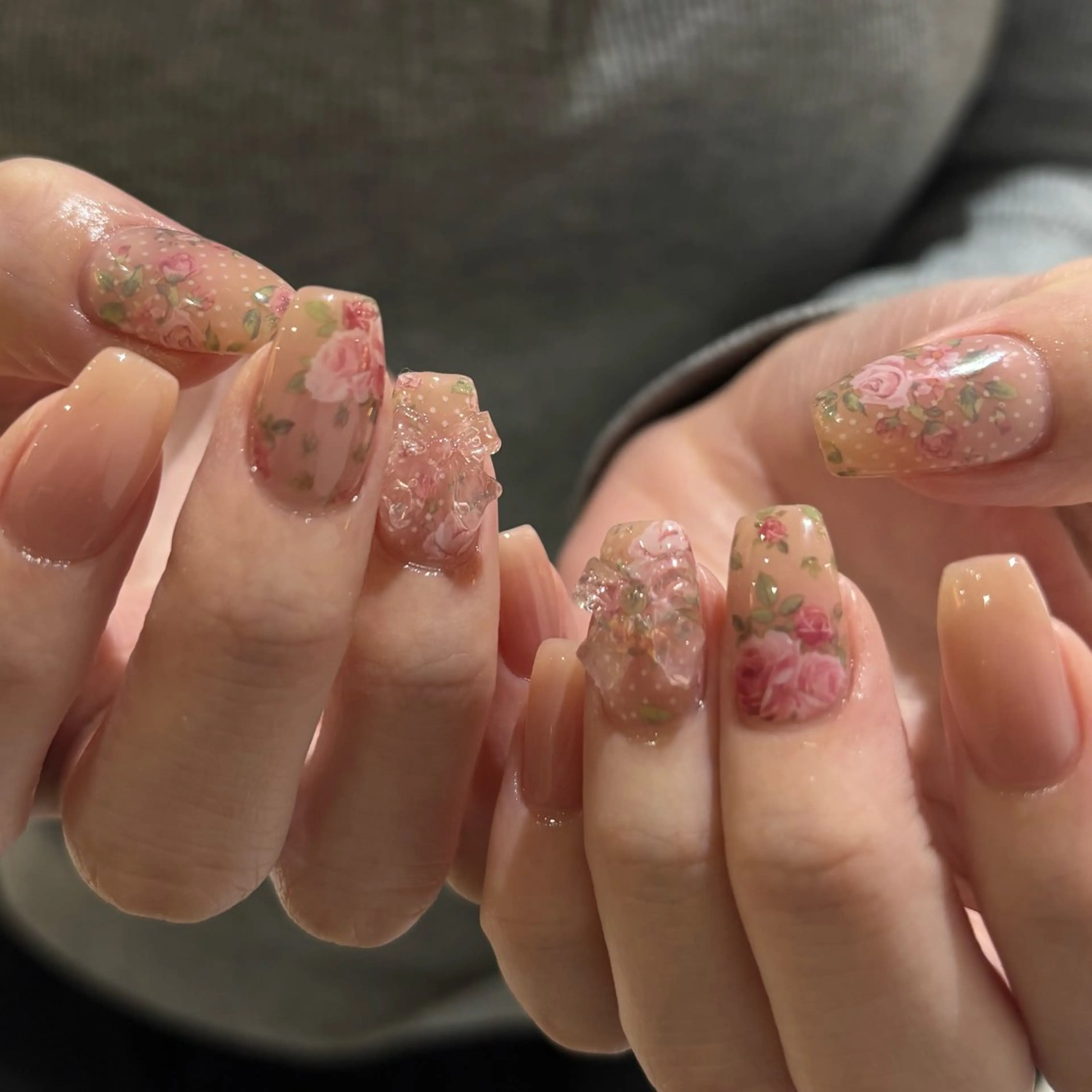 ネイル ハンドネイル 【Zina京都駅前】 きぬがわ らむのネイルデザイン