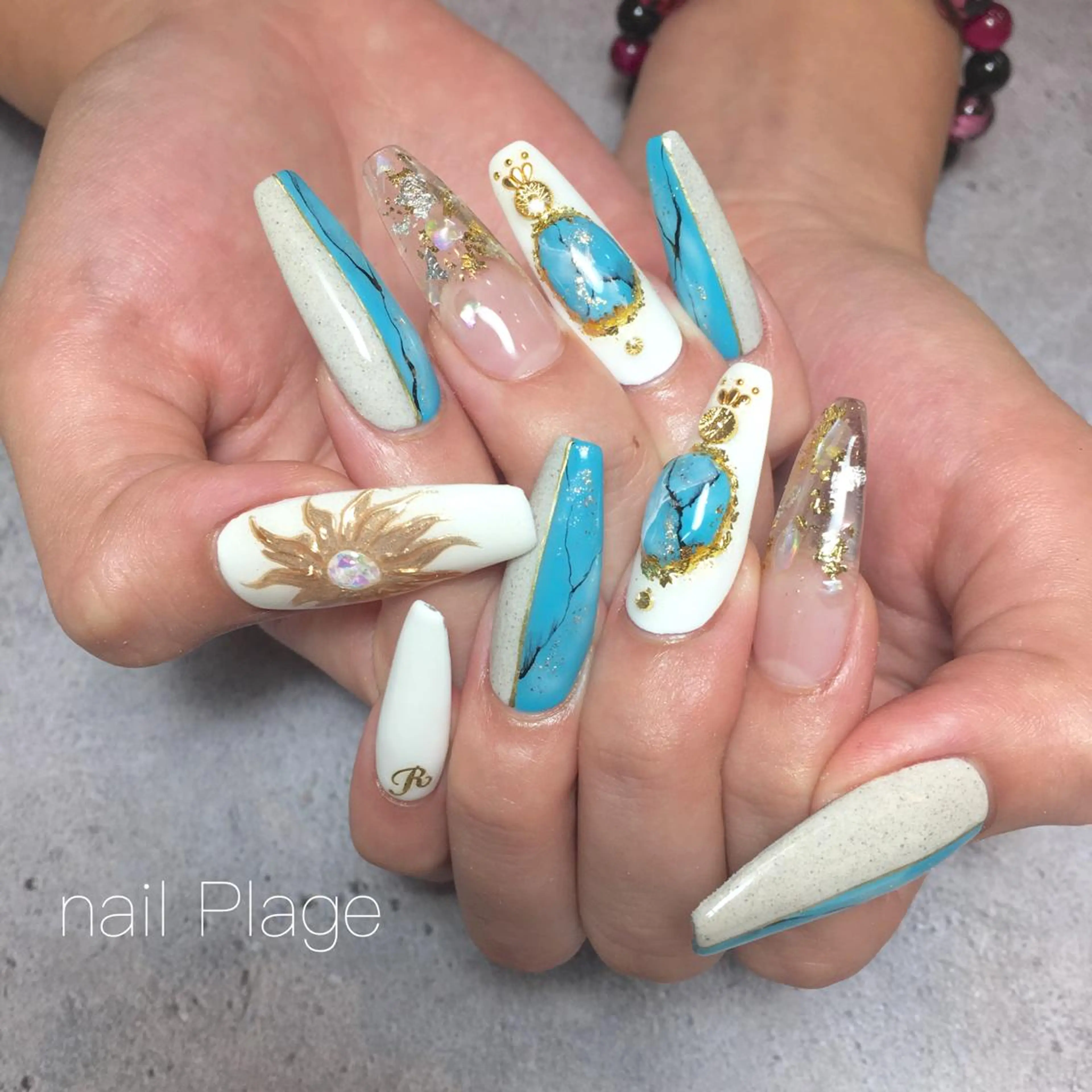 ネイル nail Plage Imai kanaのネイルデザイン