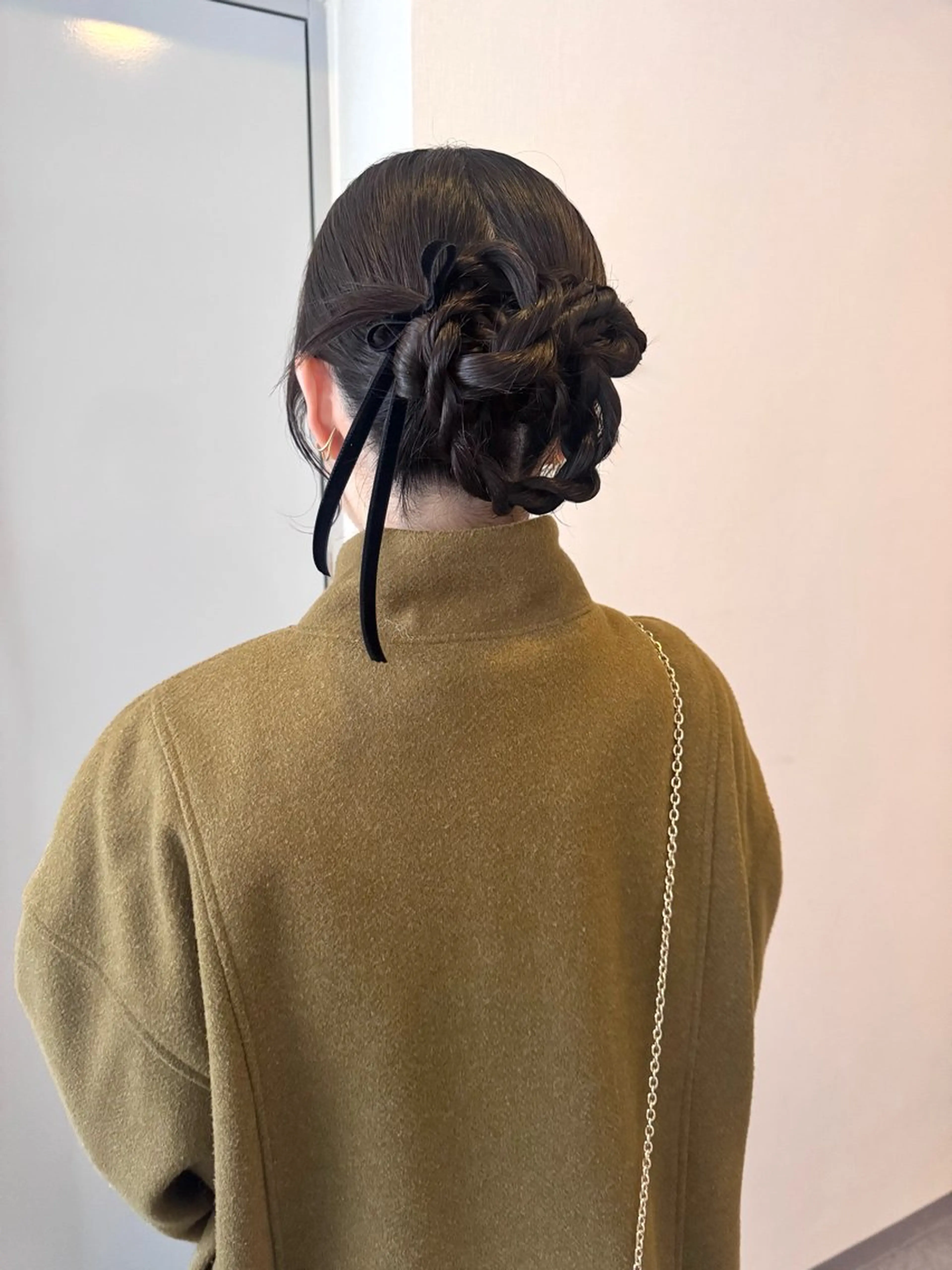 セミロング ヘアアレンジ casey mayuのヘアスタイル