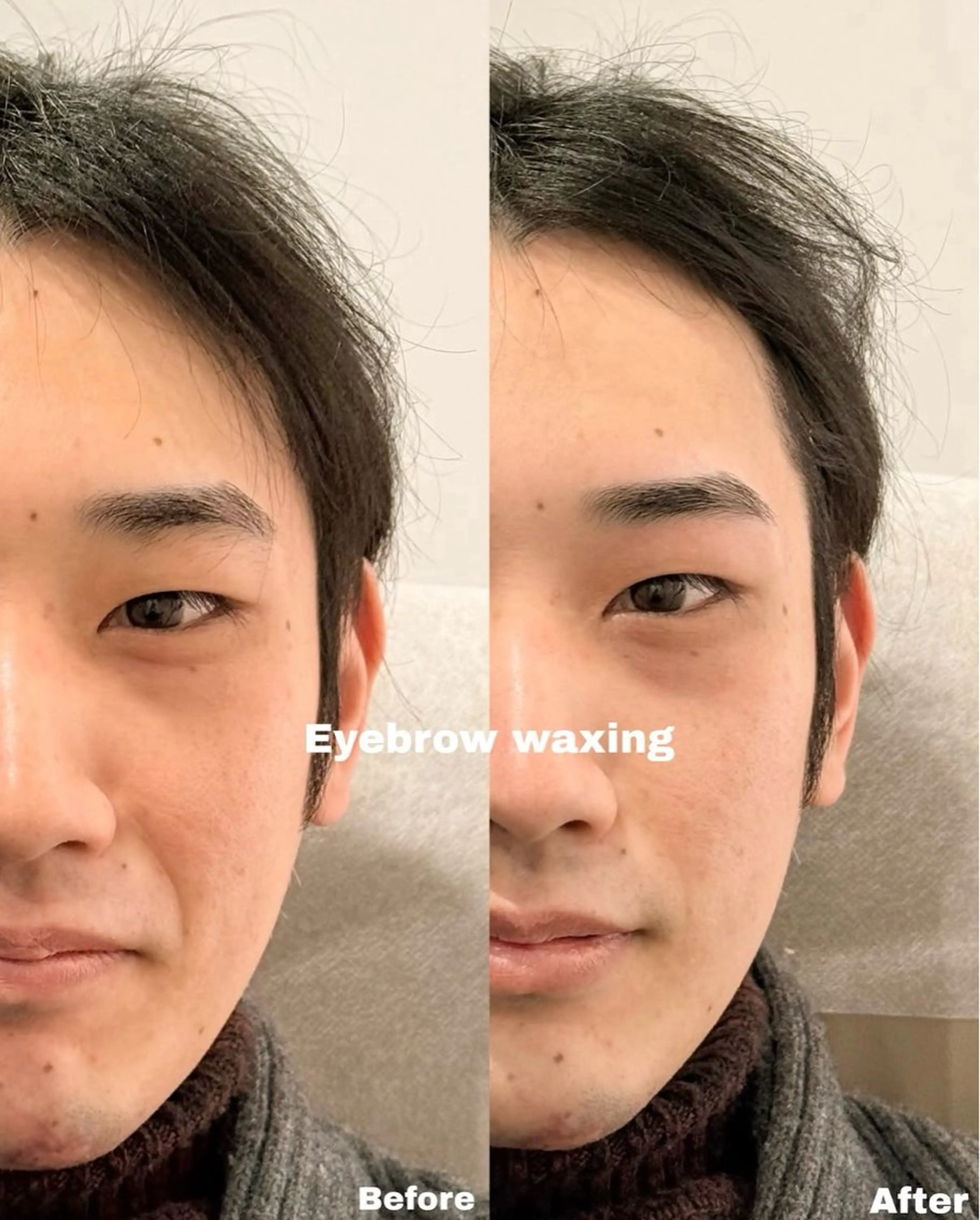 メンズ アイブロウ 眉毛ワックス脱毛 ワックス脱毛 安済 ひとみの眉毛・アイブロウイメージ