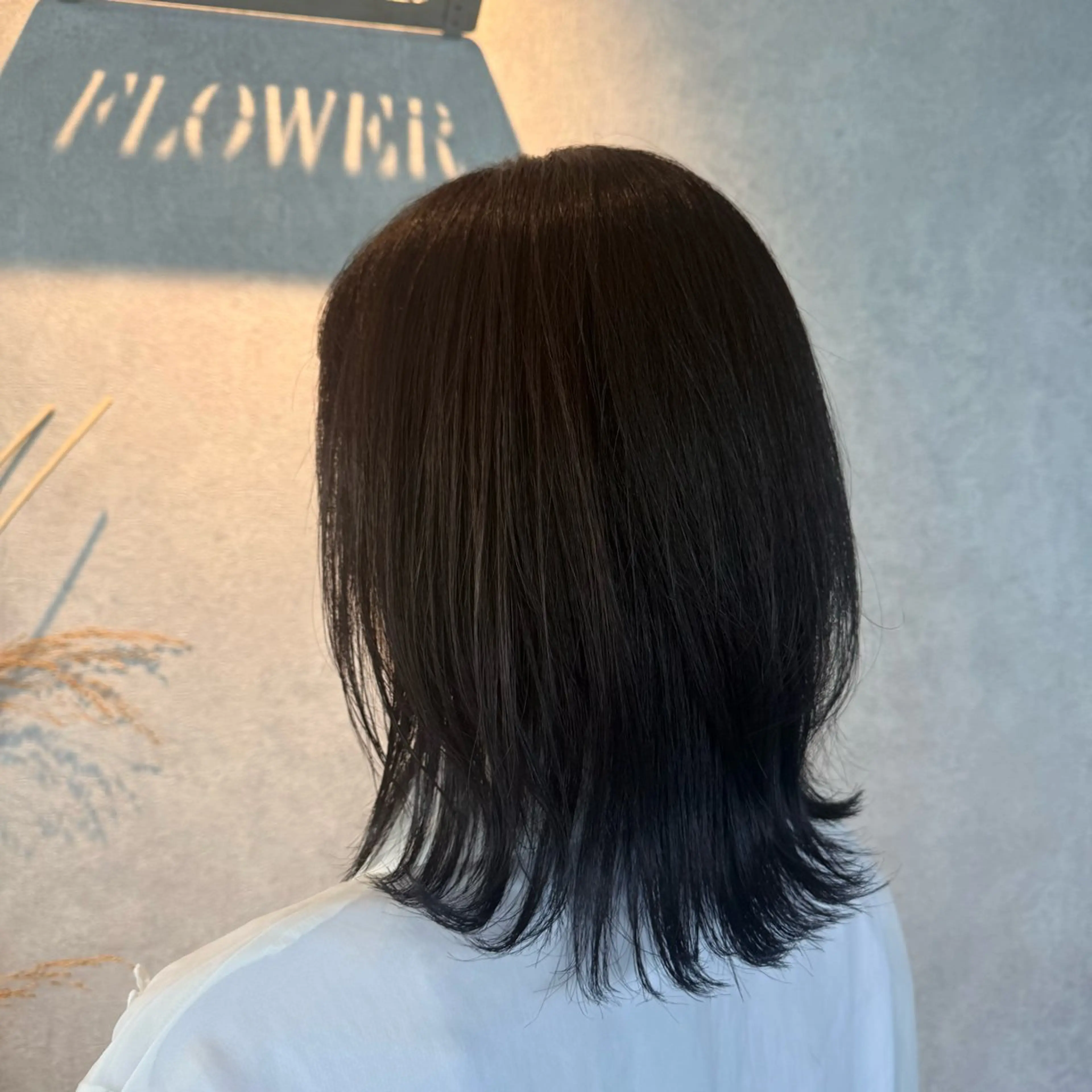 ミディアム カラー カット ヘアカラー トリートメント ’Flower’ AYAKAのヘアスタイル