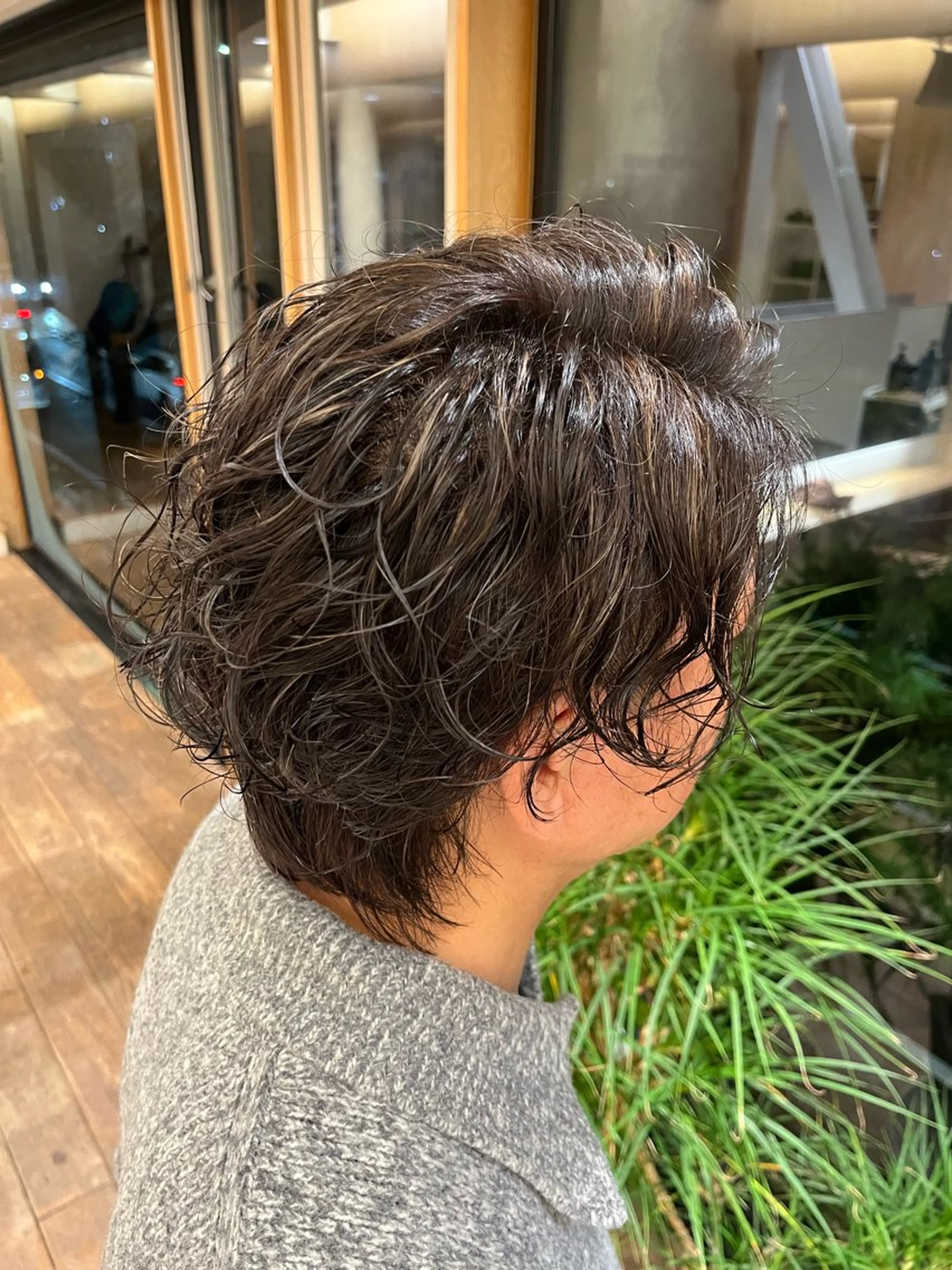 カラー ハイライトカラー ひなた /鎌倉美容室のヘアスタイル