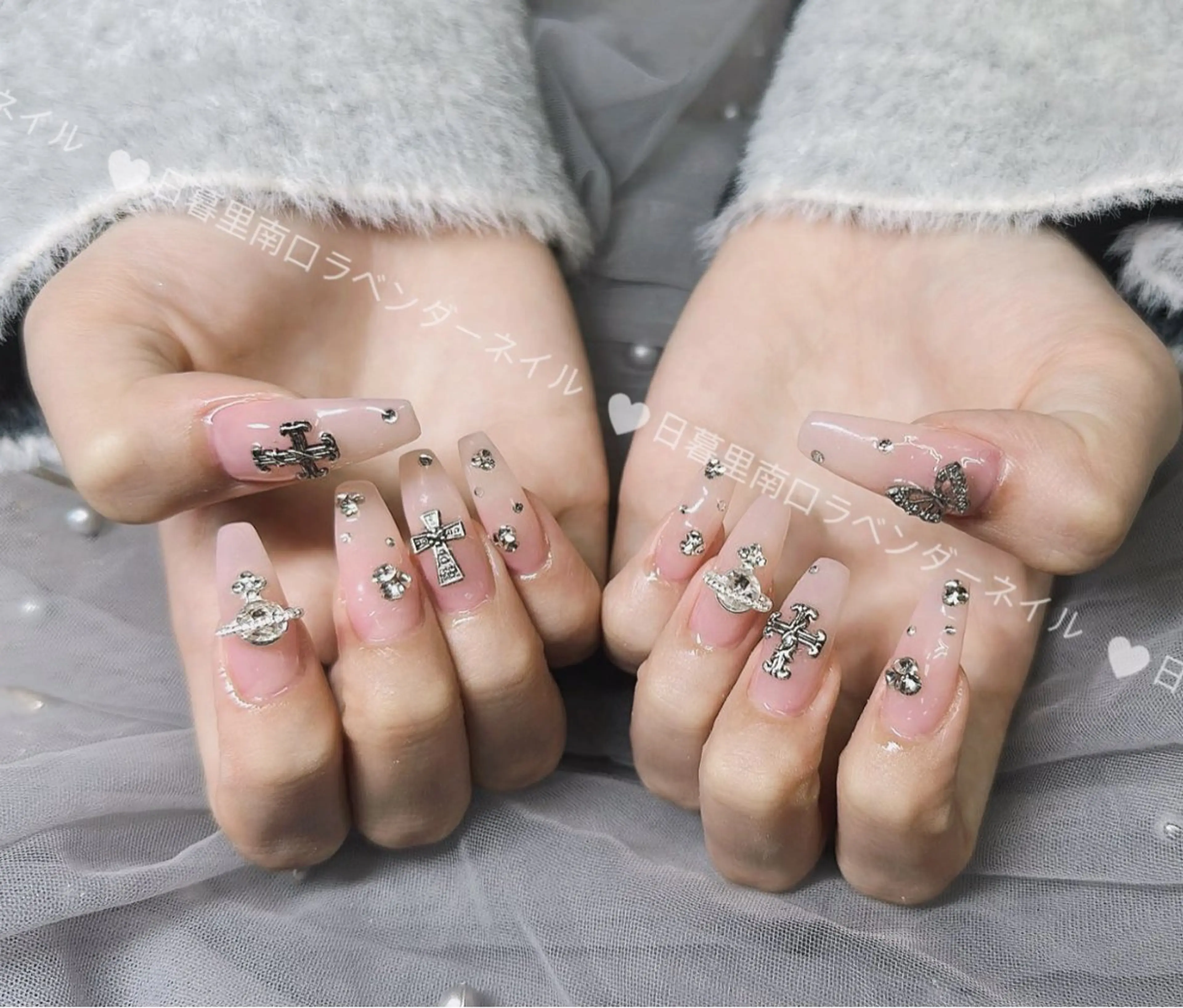 ネイル ハンドネイル 日暮里2 lavenderのネイルデザイン