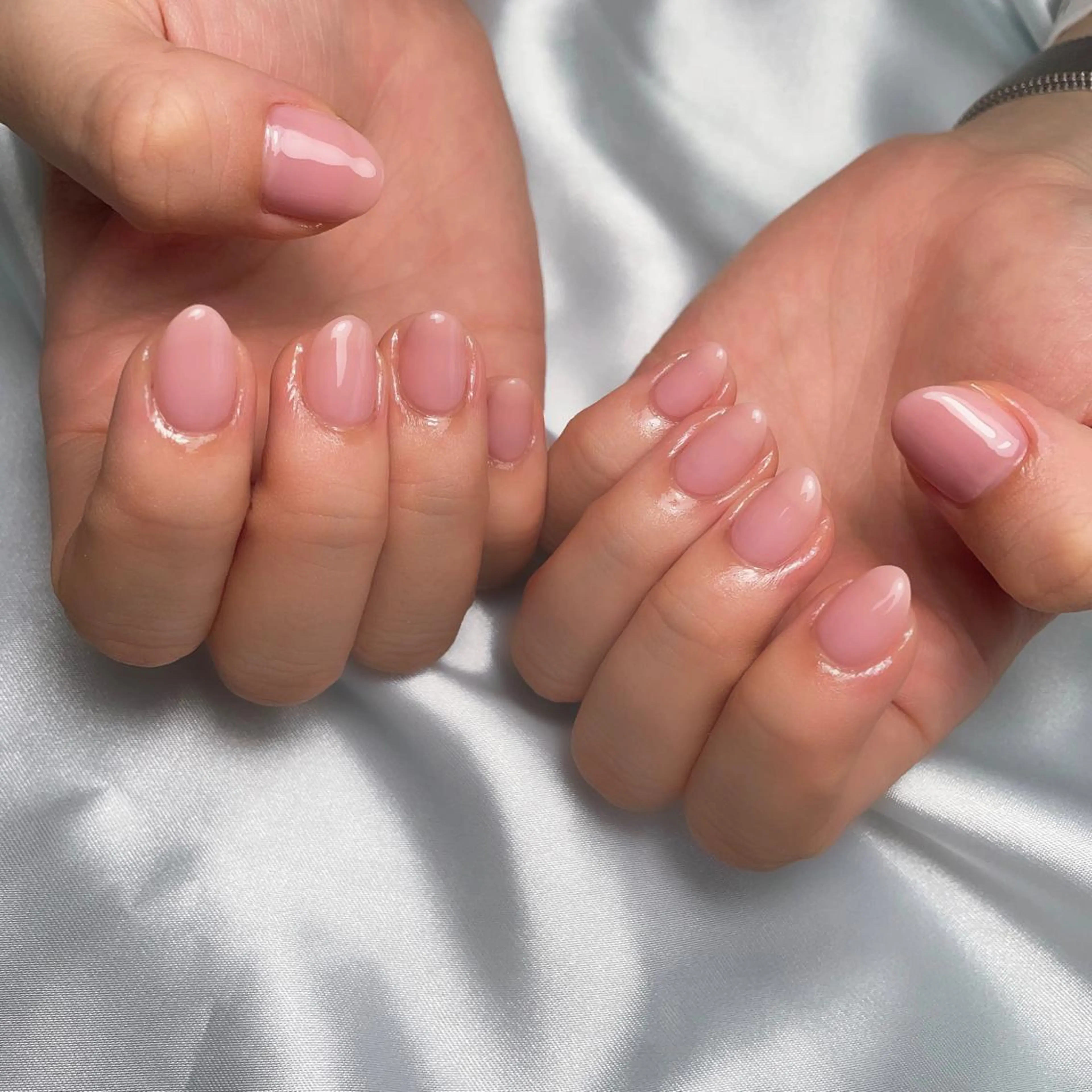 ネイル ワンカラーネイル ピンク ピンクベージュ ALL Nail &whiteningのその他イメージ