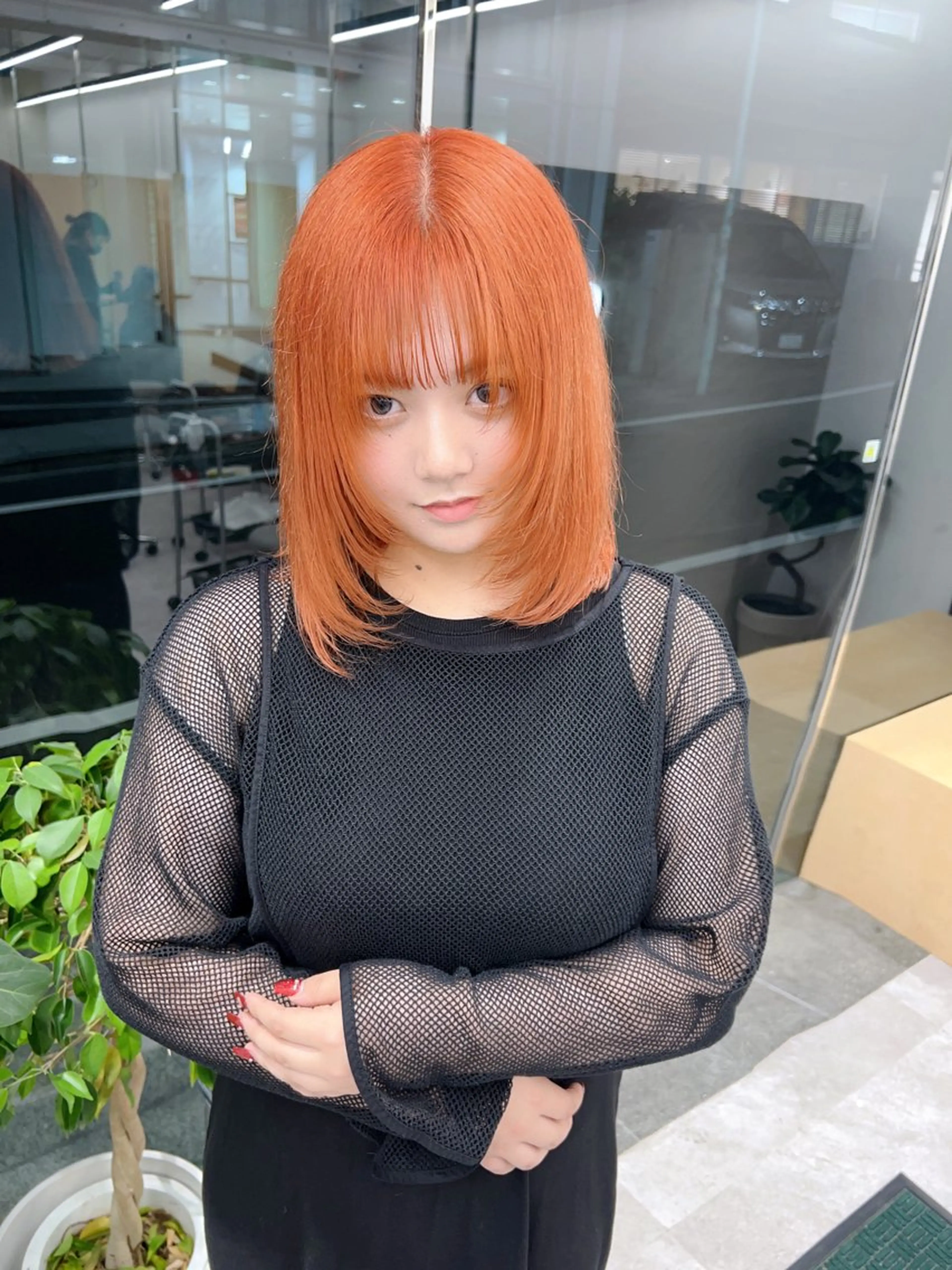 ミディアム カラー 🪞上品で可愛い韓国 ヘア🪞Rikutoのヘアスタイル