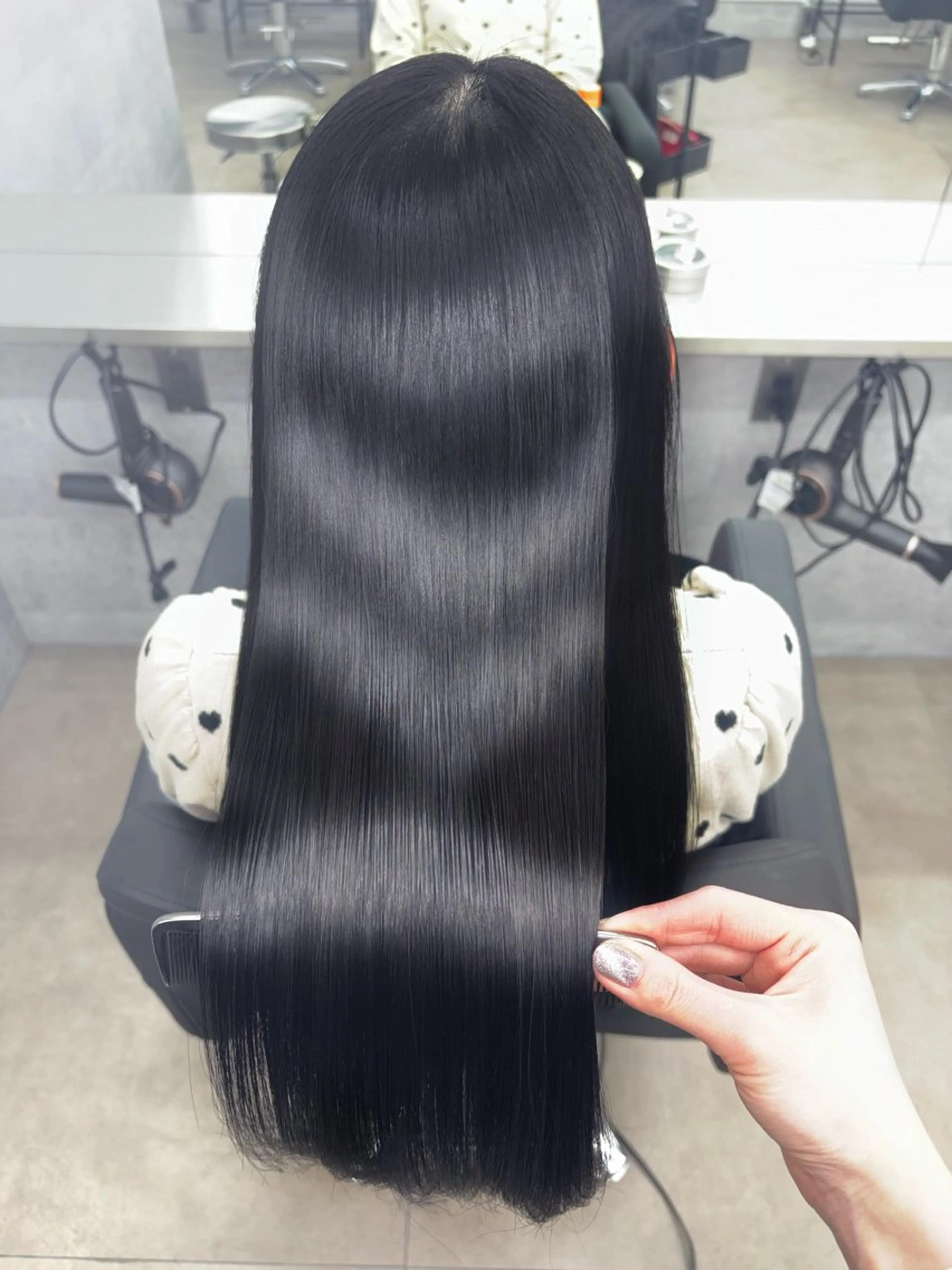 ロング カラー 髪質改善/レイヤー カット/店長/原島のヘアスタイル