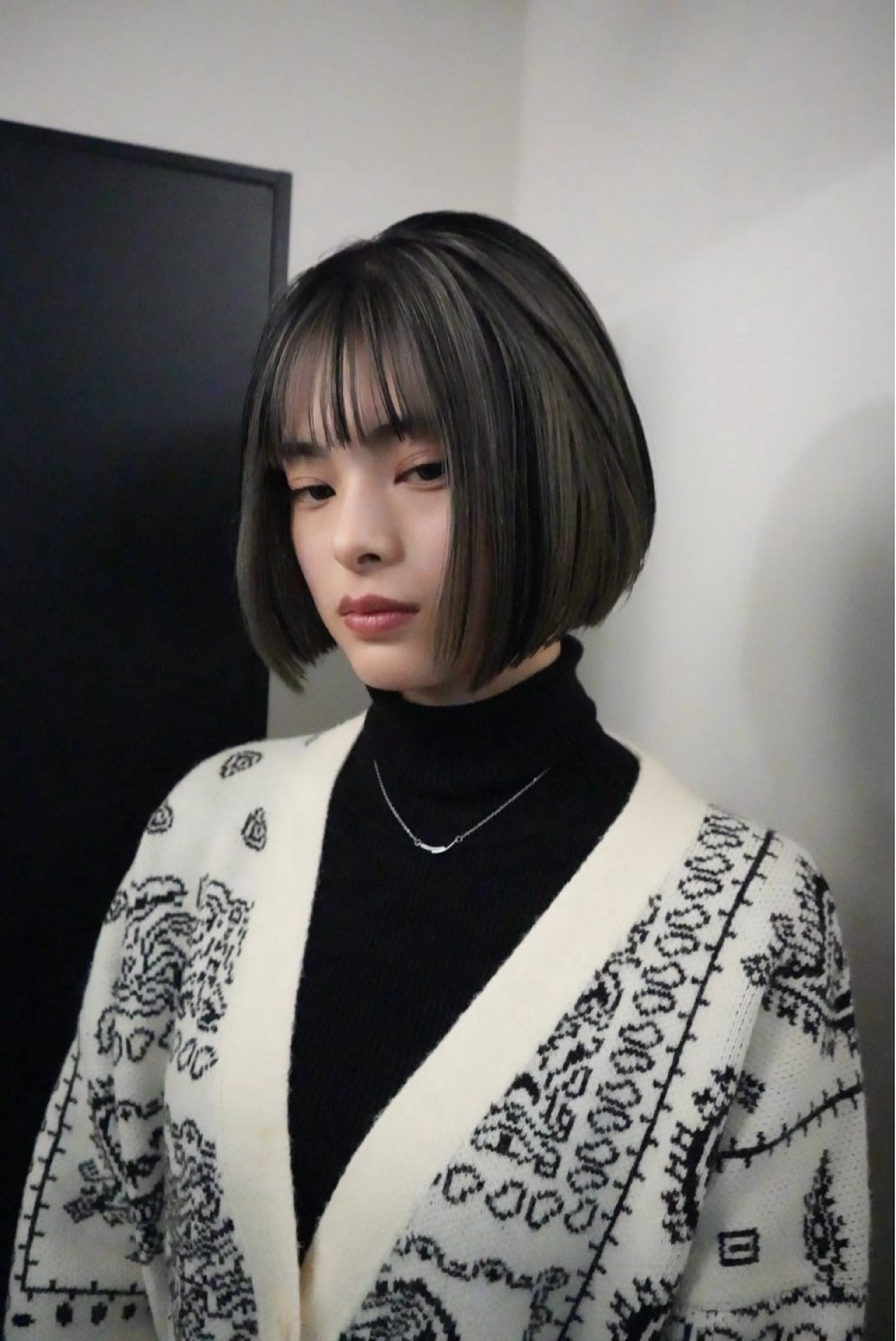 ショート カラー デザインカラー ボブ 新宿/ブリーチ /パーマ/戸羽のヘアスタイル