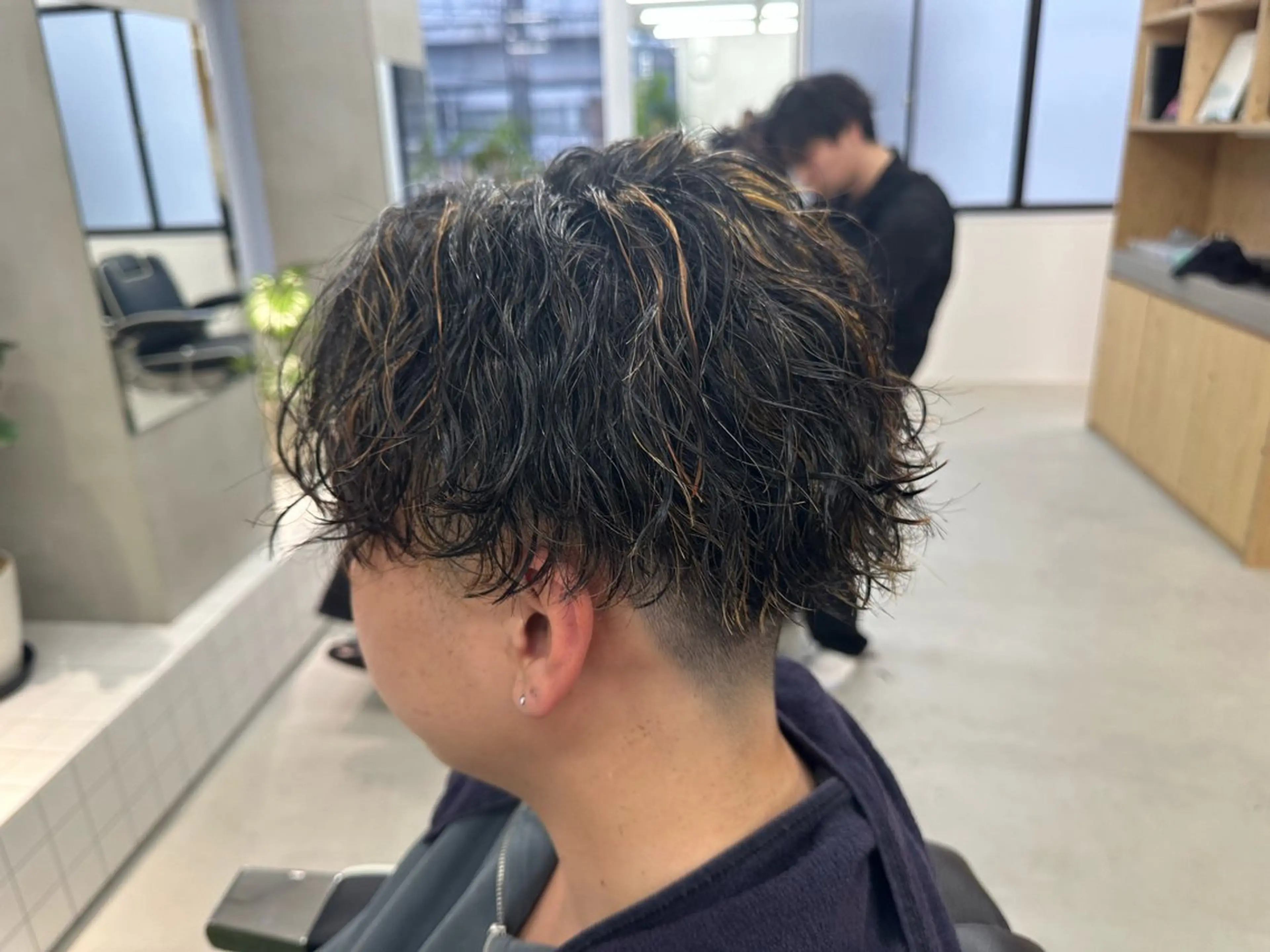 カット+ハイライト+カラーの写真