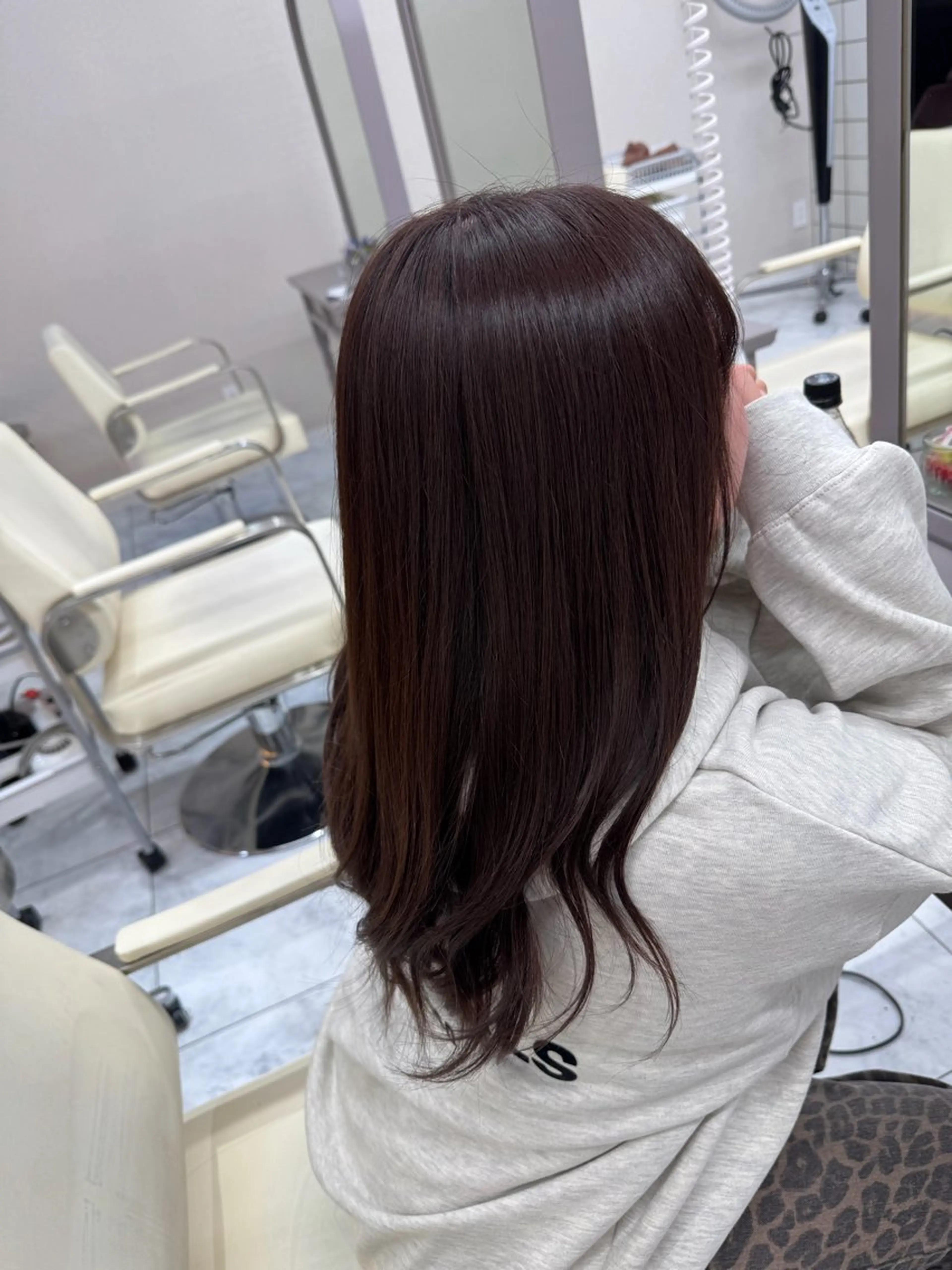 ワンカラー、リペアリティトリートメント込の写真