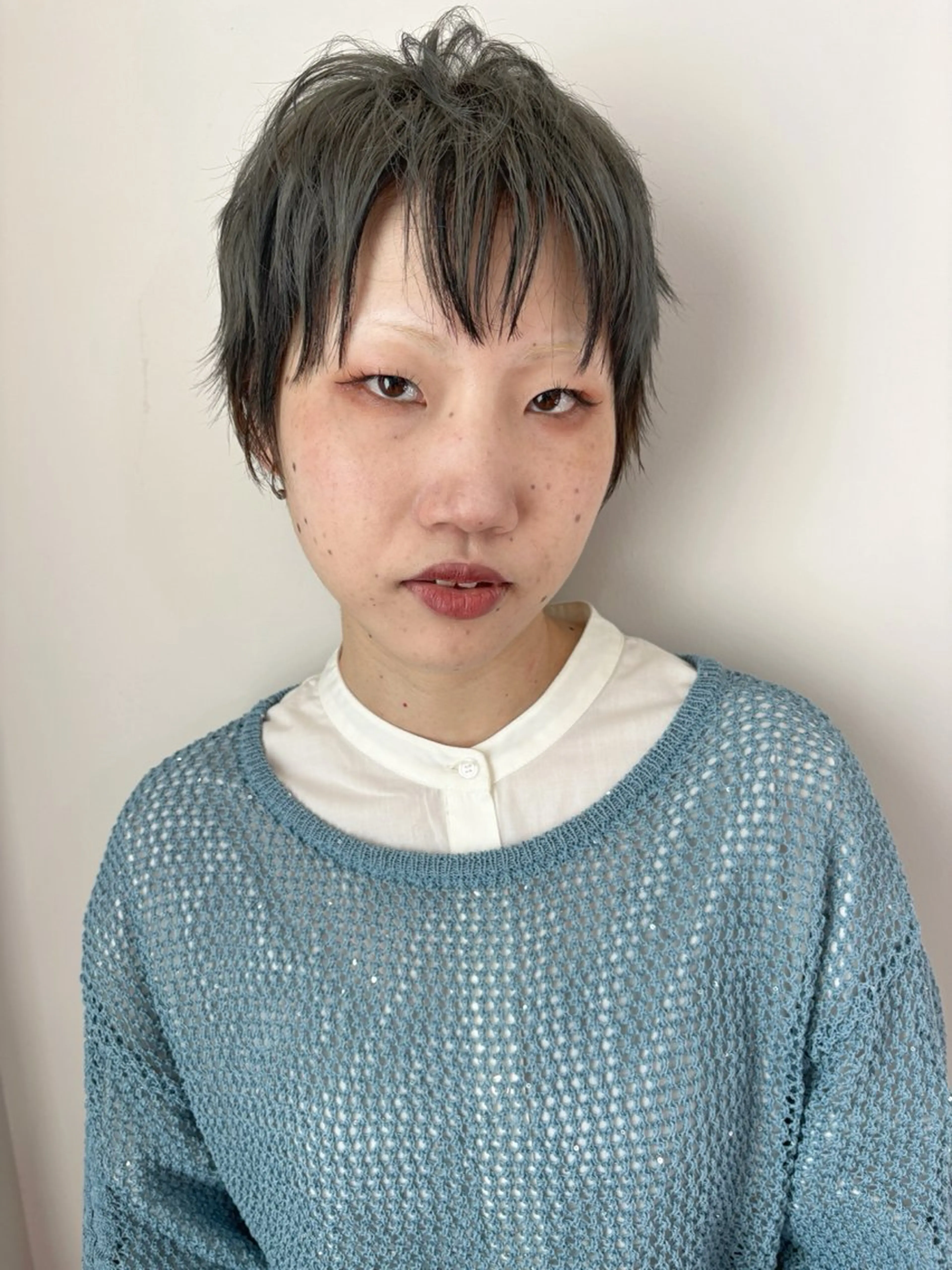 ショート いりえ しゃけのヘアスタイル
