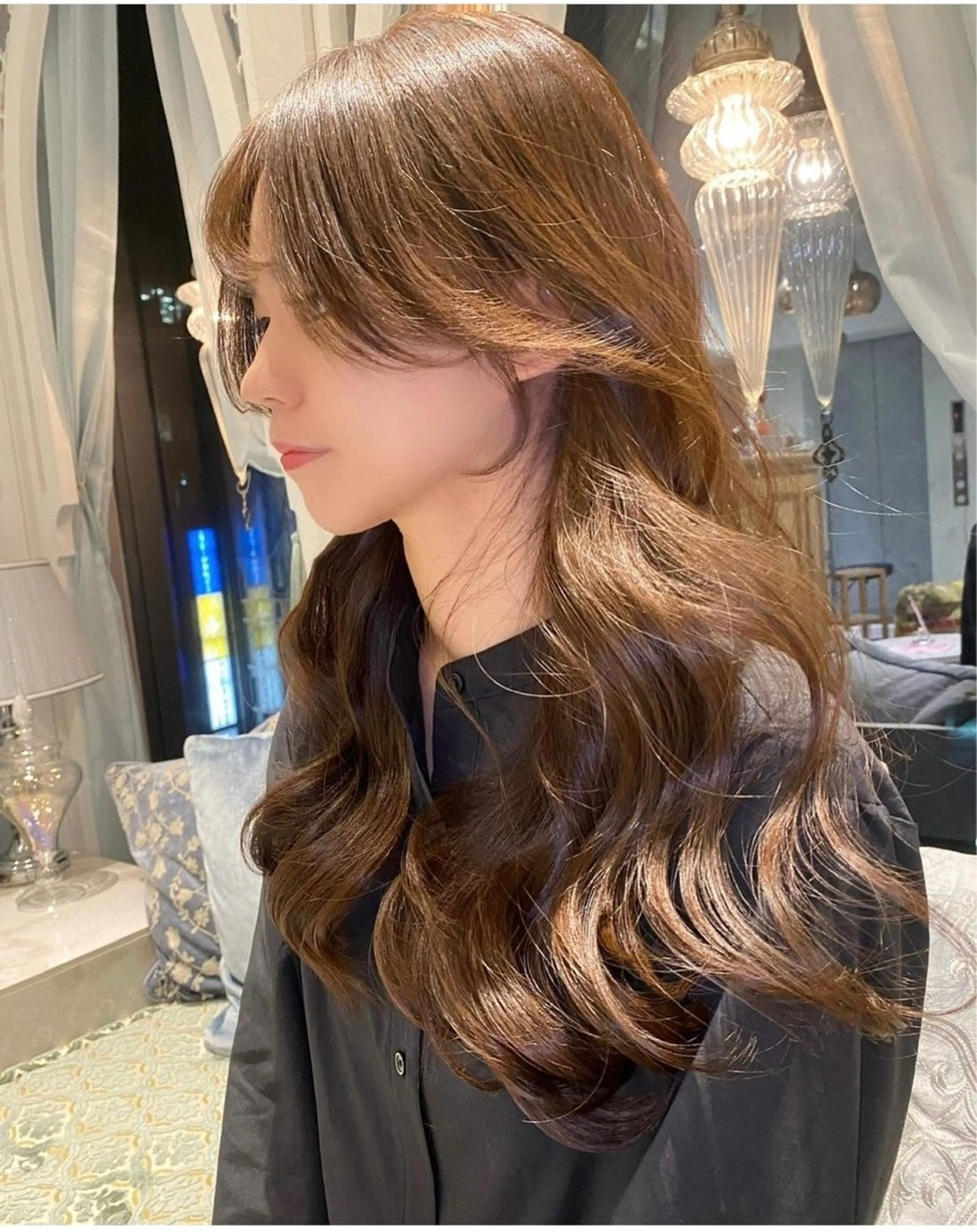 ロング 寺田  鼓捺/艶髪 /透明感カラーのヘアスタイル