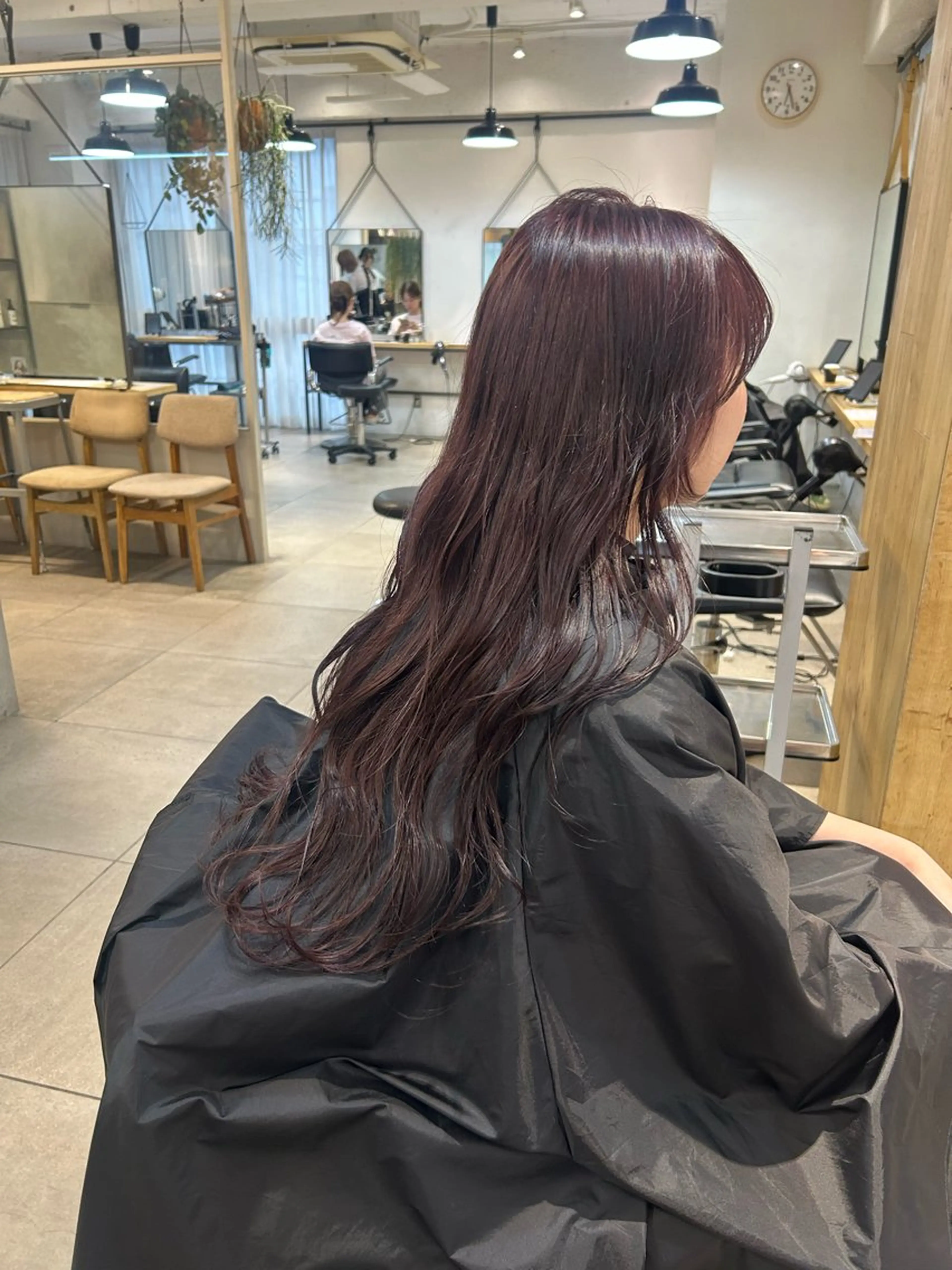 ロング カラー ヘアカラー じゅわっと暖色カラー 🍊Moemiのヘアスタイル