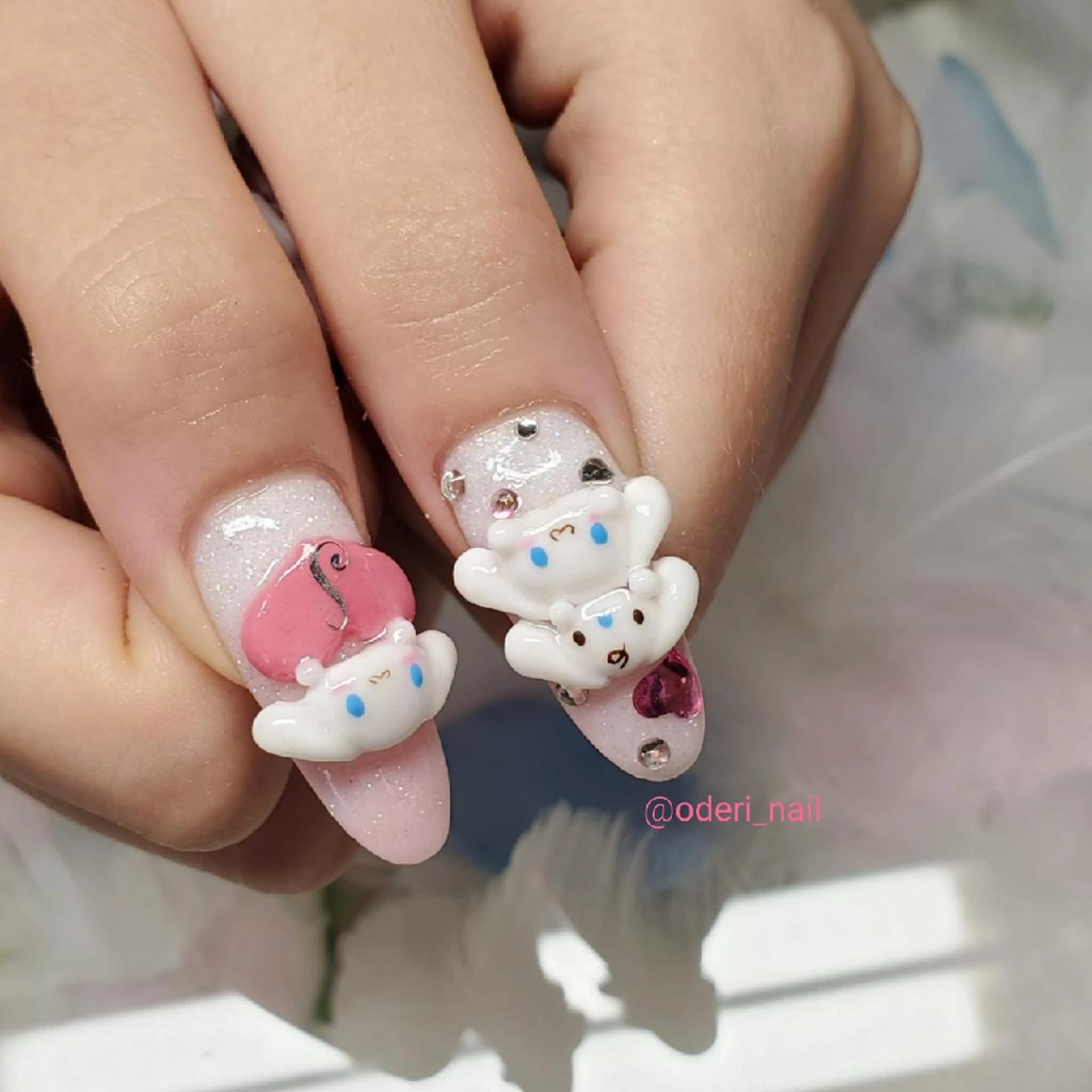 ネイル アートネイル ジェルネイル おで@ oderi_nailのネイルデザイン