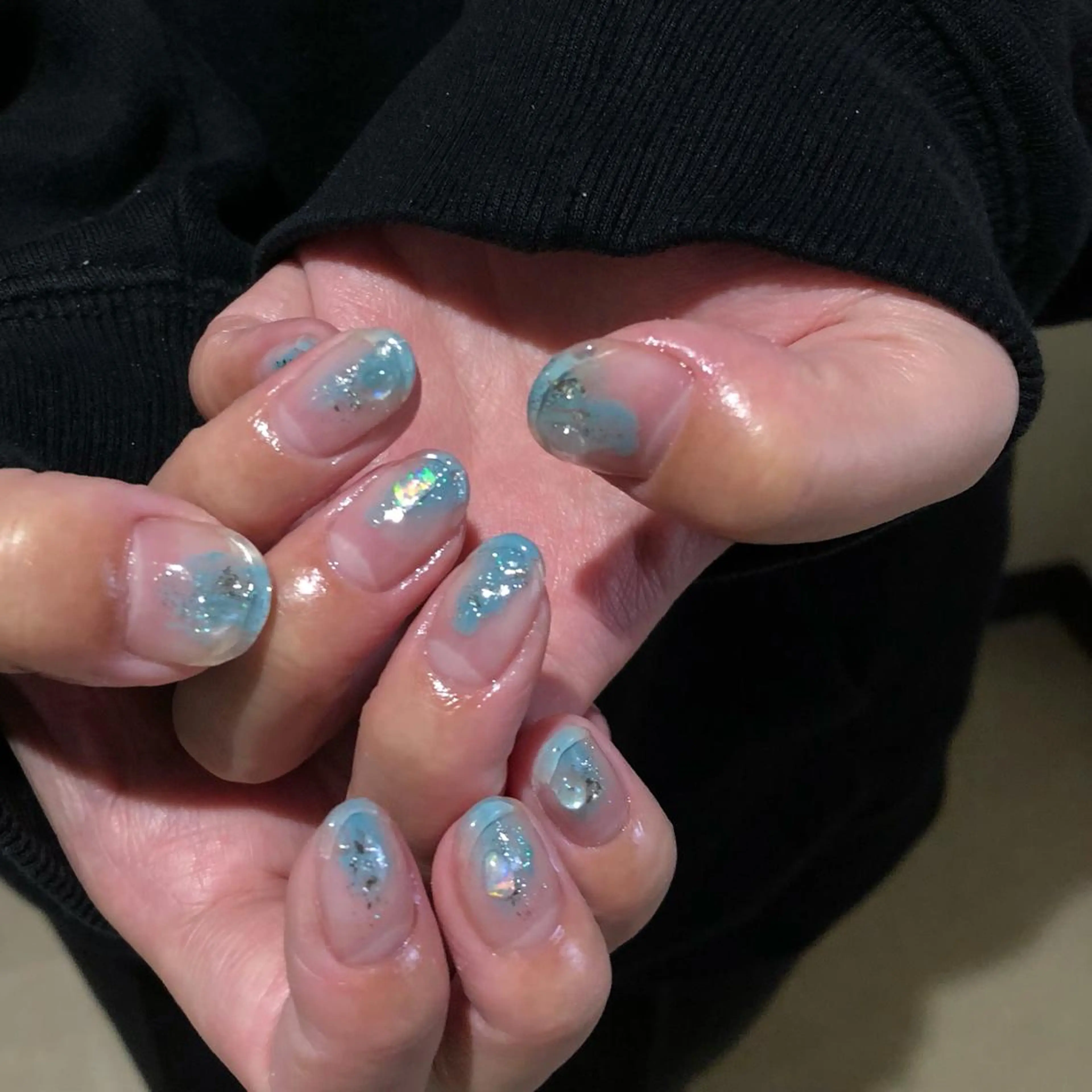 ネイル パラあり！フィルイン 美フォルムのネイルデザイン