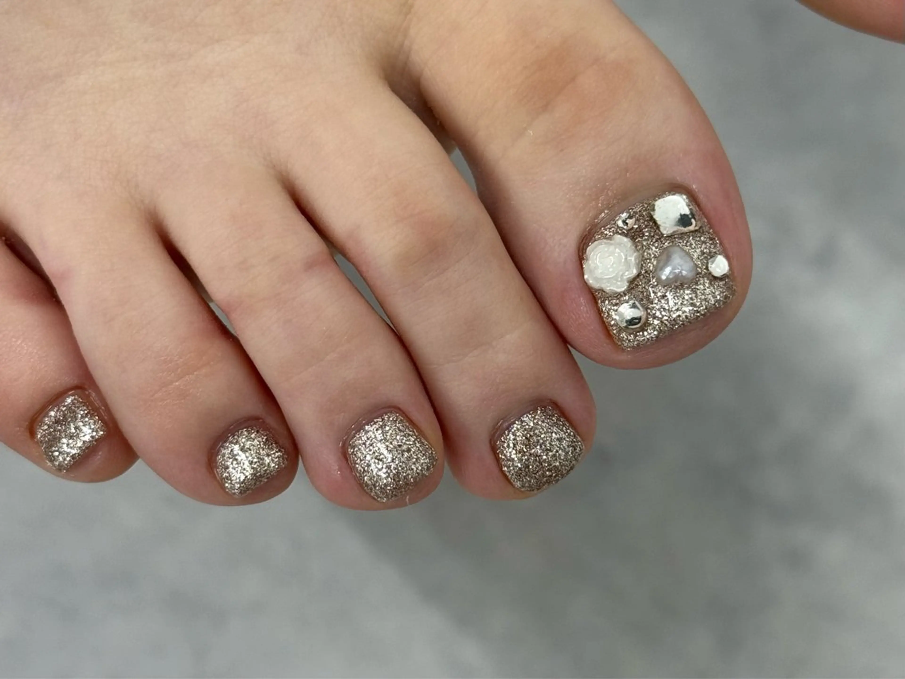 ネイル フットネイル LULUMU Aoiのネイルデザイン