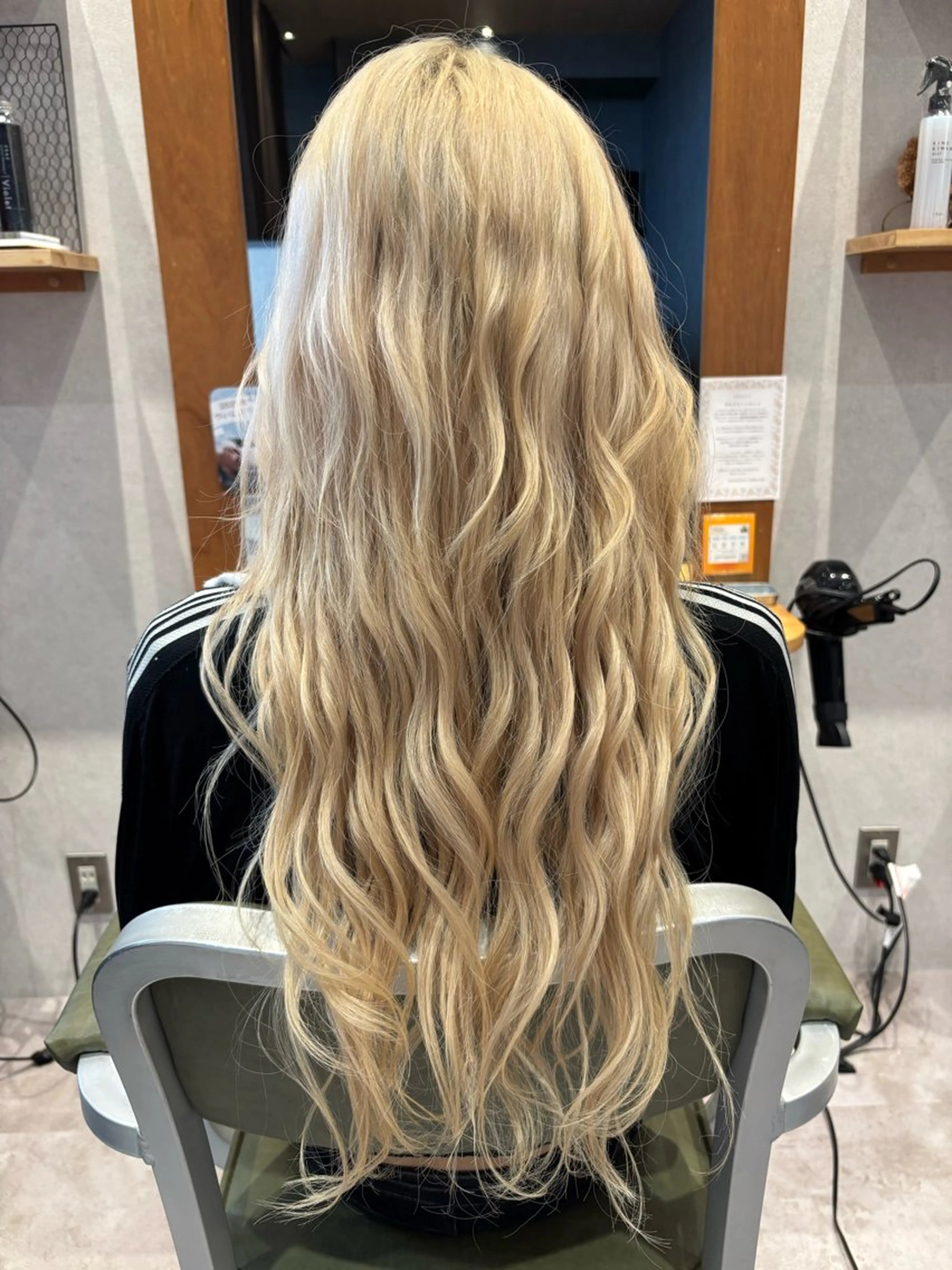 ロング 北村 祐樹のヘアスタイル