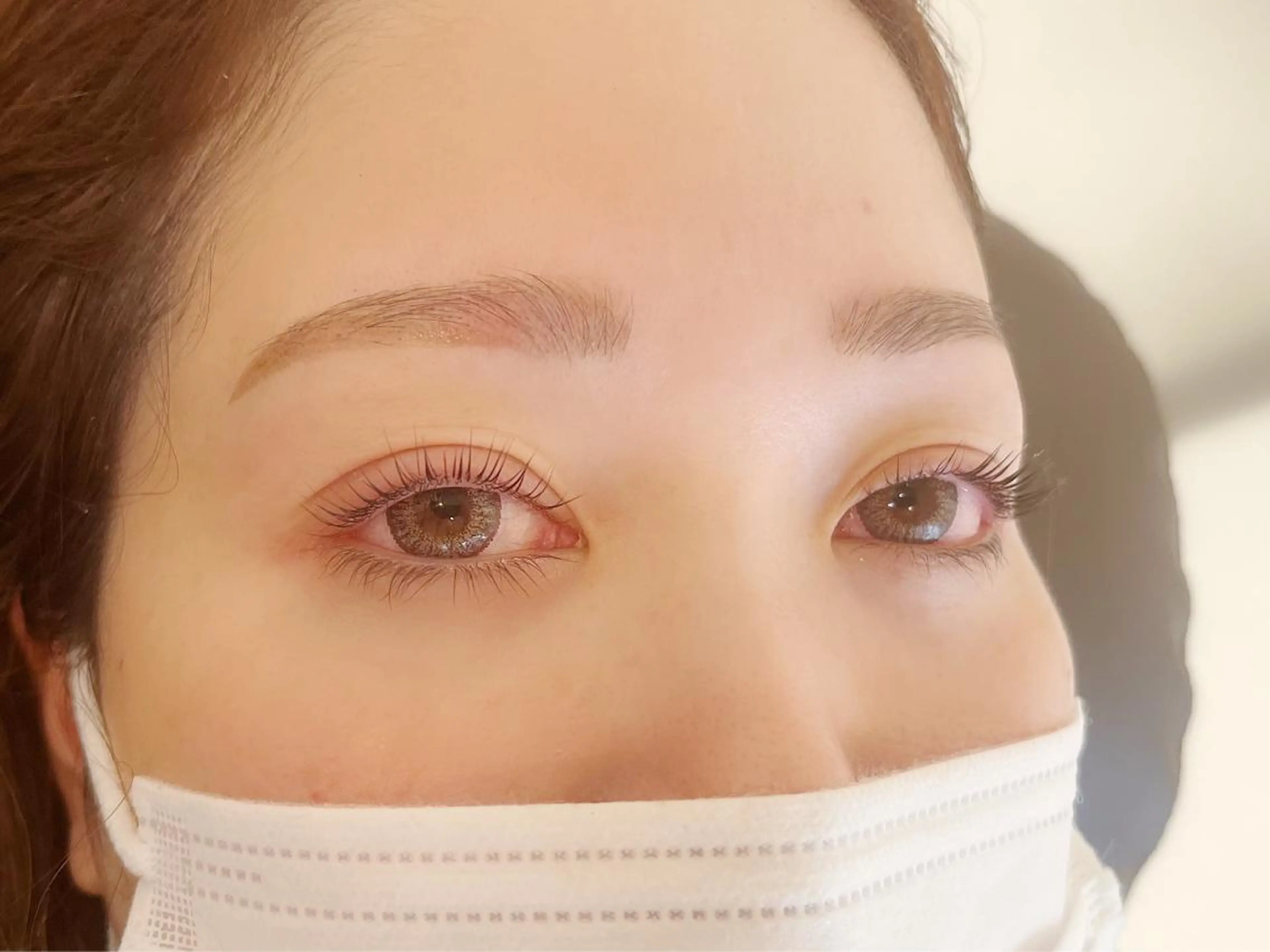 マツエク・マツパ アイブロウ マツパ Neoest Log ＋ bell所属・船曳 鈴菜のヘアスタイル