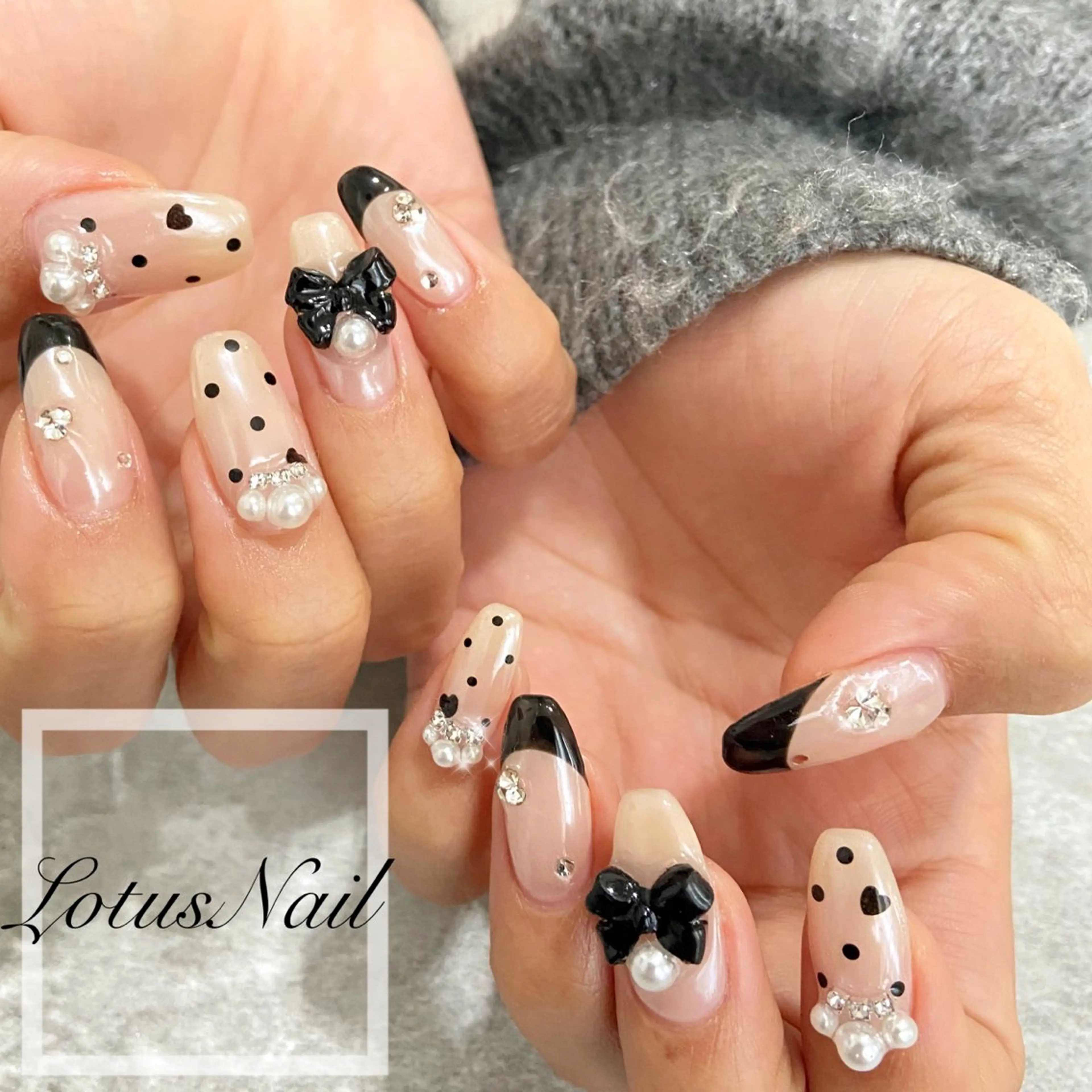 ネイル バレンタイン Lotus Nailのネイルデザイン