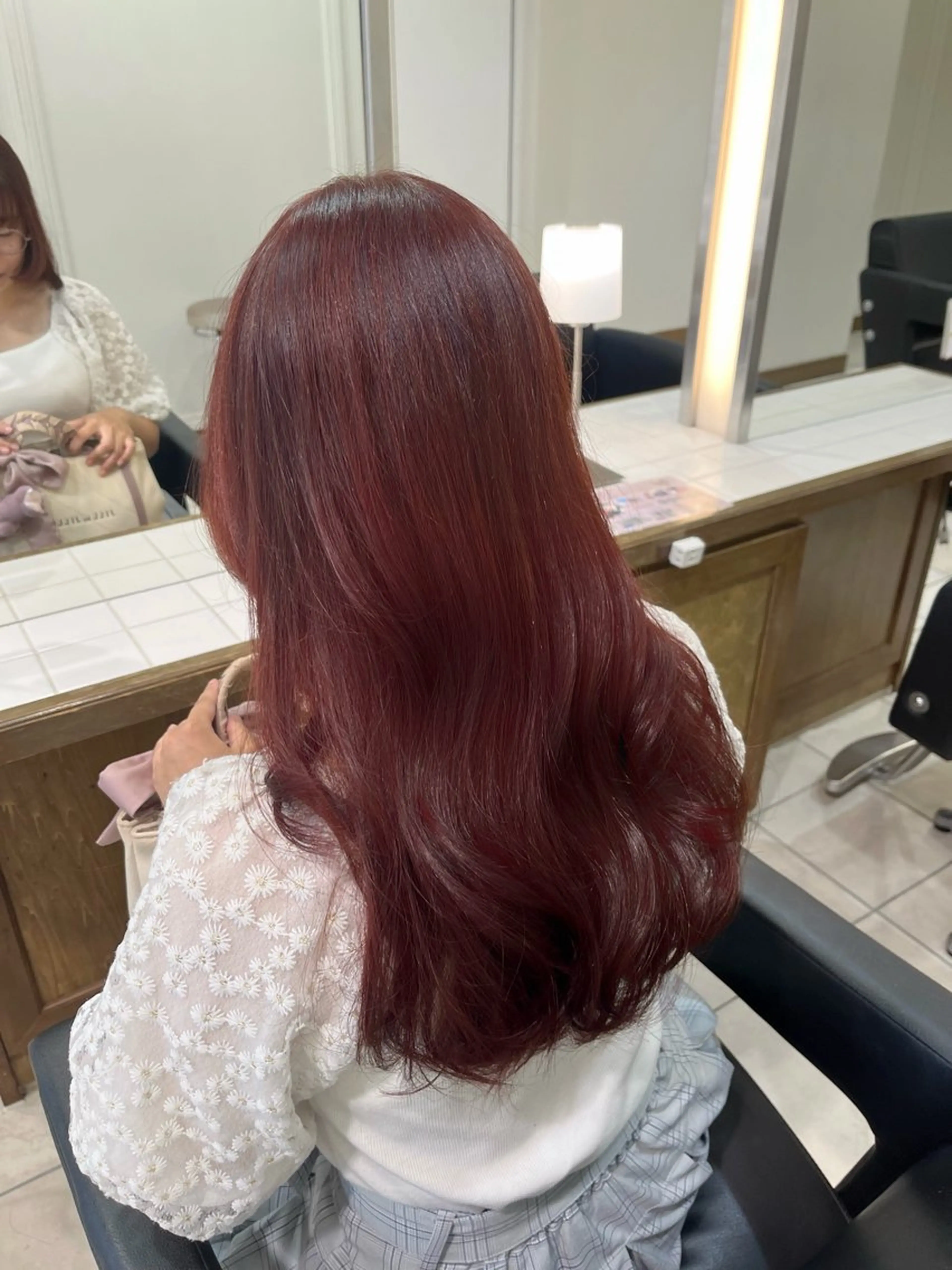 ロング ヘアカラー トリートメント 🎀透明感カラー🎀 稲垣至恩🎀のヘアスタイル