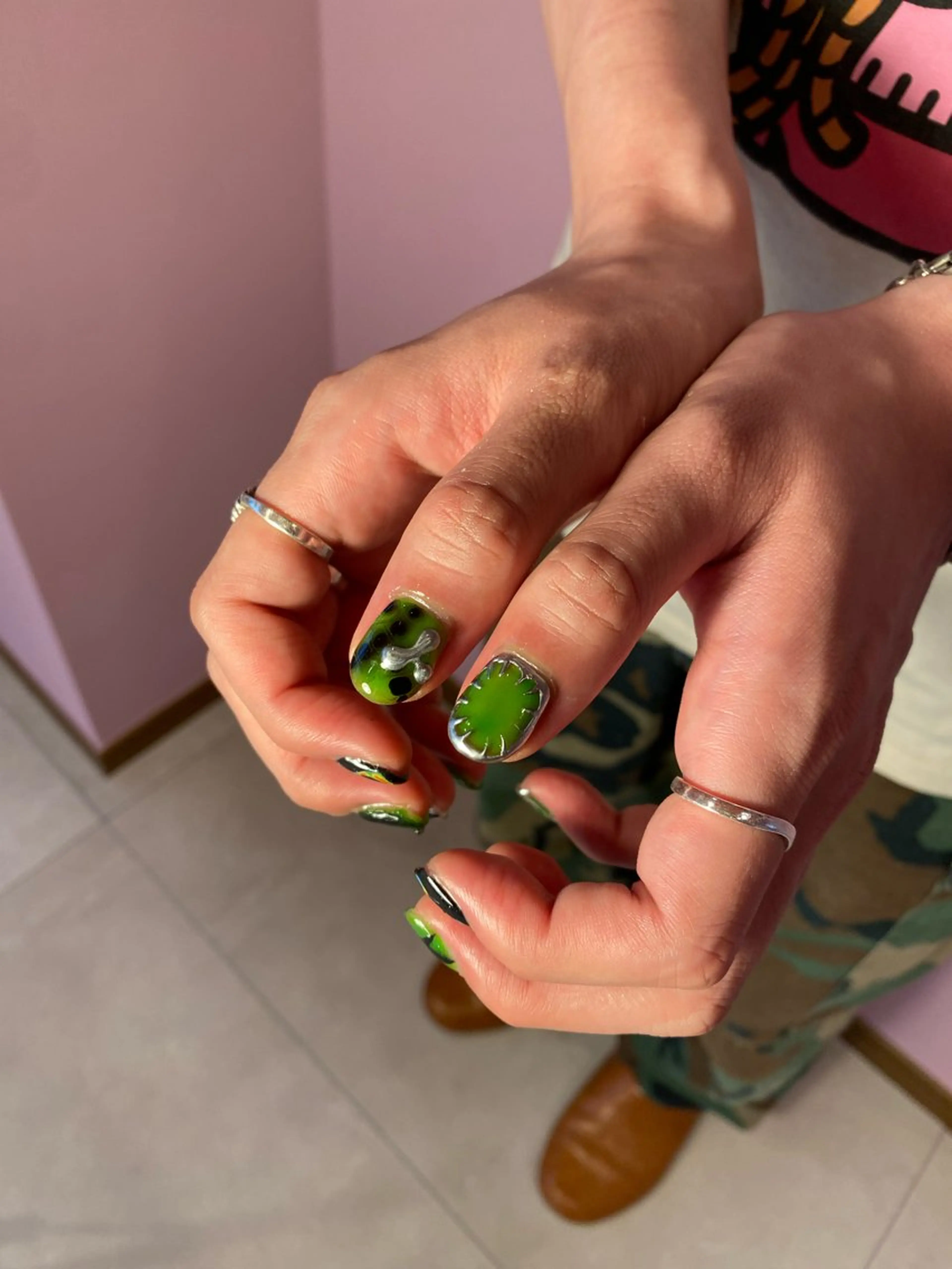 ネイル NICO nail　三軒茶屋店　ネイル＆アイラッシュ所属・oichan 𖦹°‧のネイルデザイン