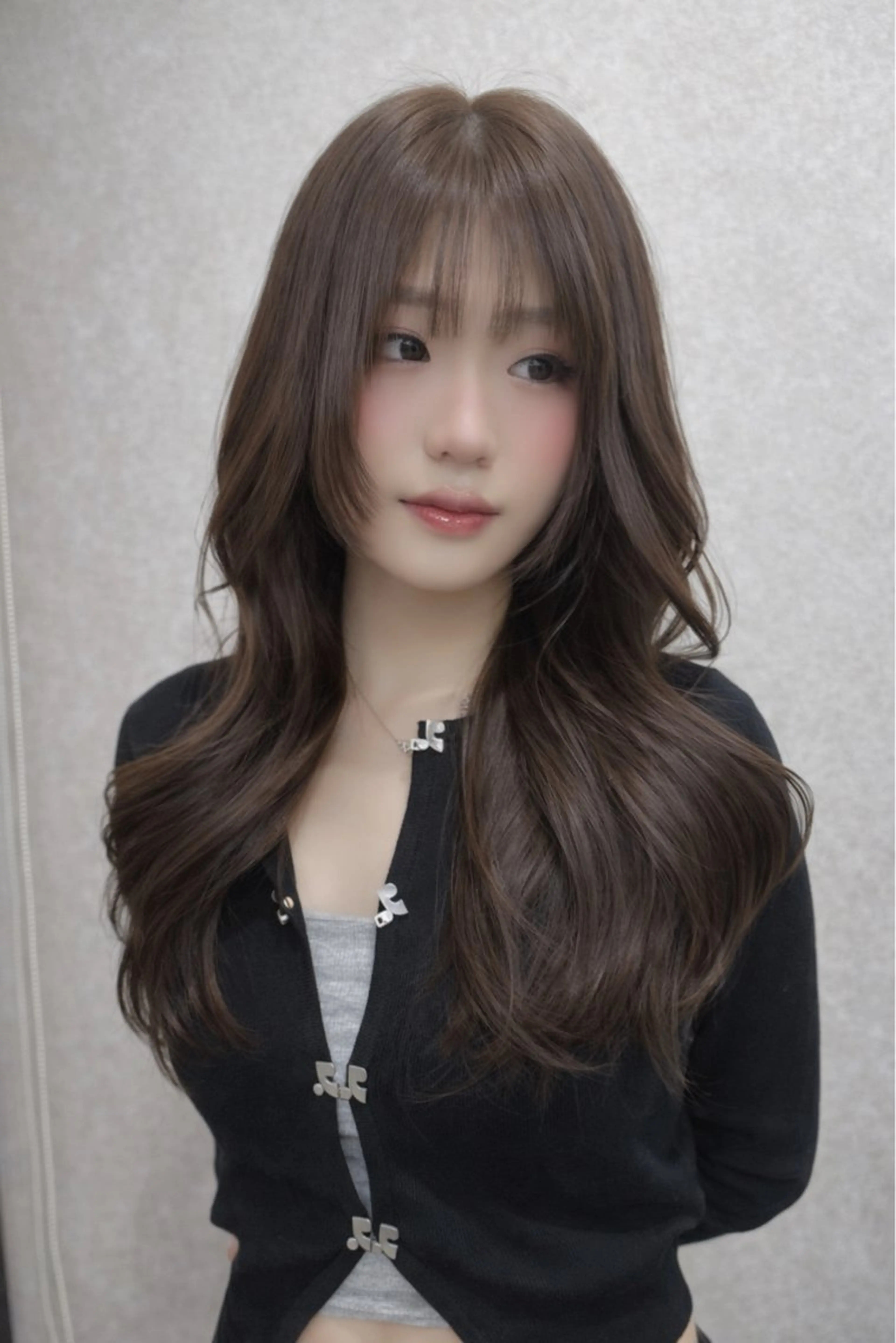 ロング カラー レイヤーカット カット トリートメント AIRI layer cut hairのヘアスタイル