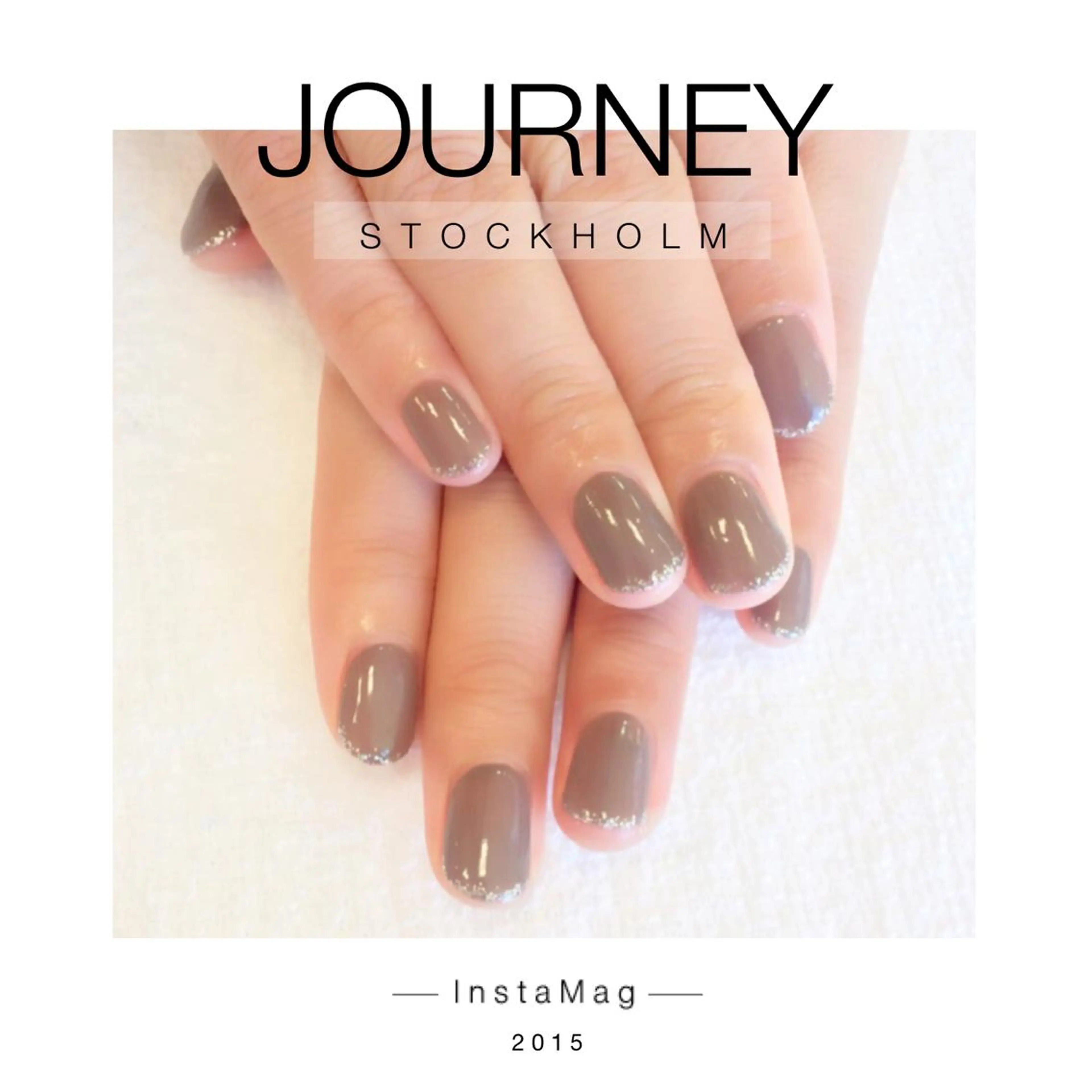 ネイル フレンチネイル ラメ(グリッター) シルバー Ly   hair（リーヘア）所属・Lyhair🦊🎀 AKIのヘアスタイル