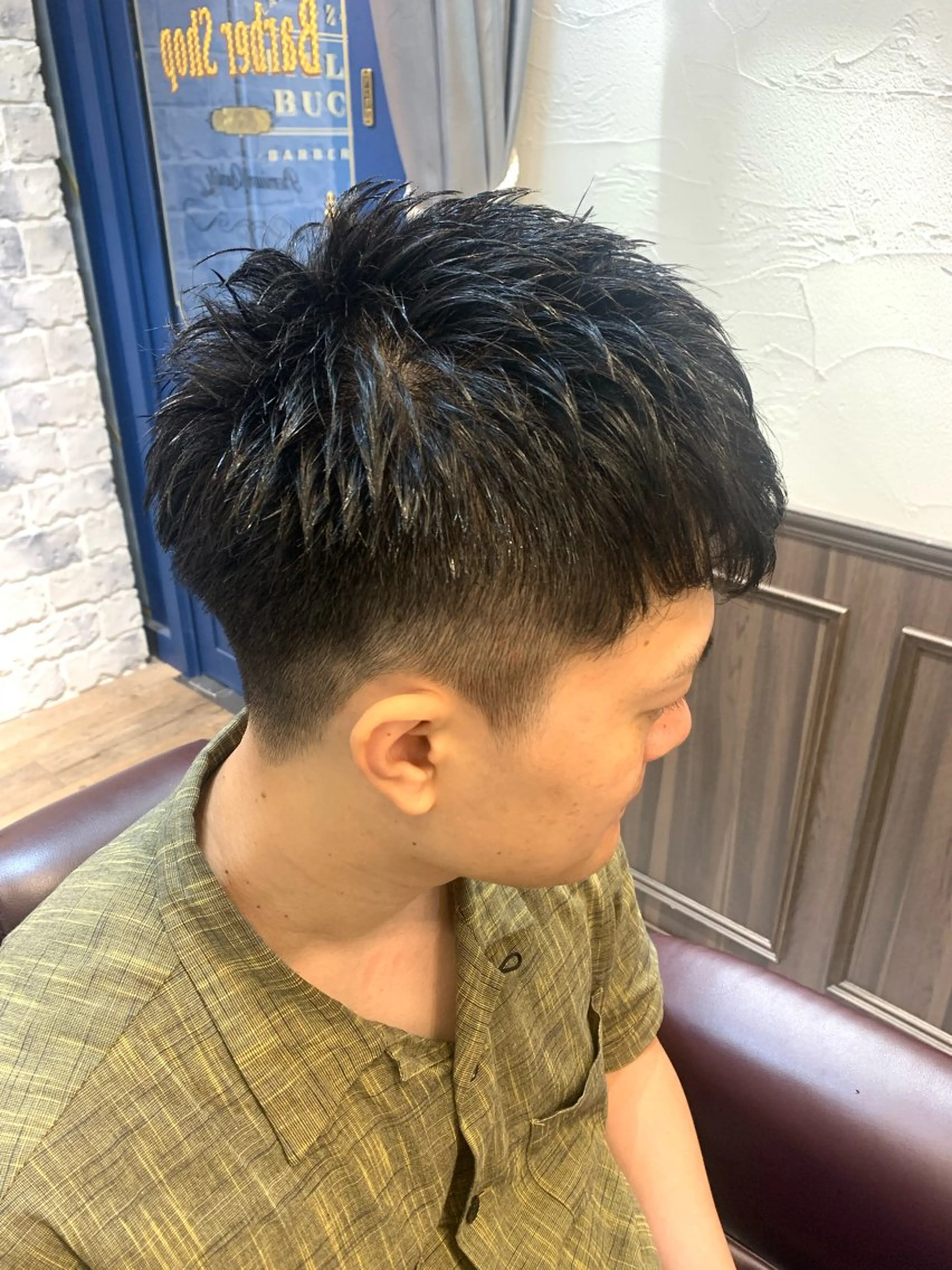 メンズ フリーランス理美容師 いさかのヘアスタイル