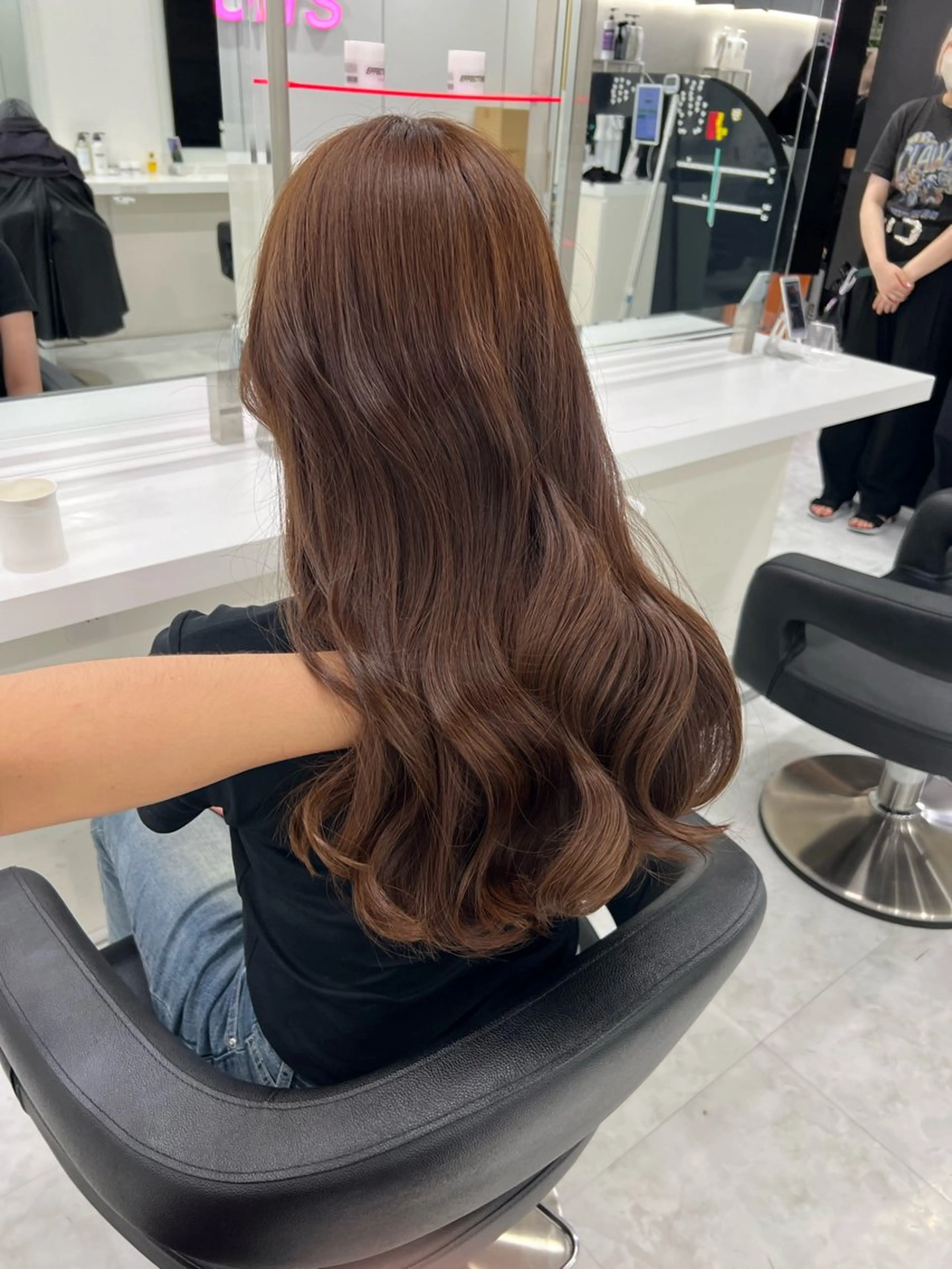 ロング カラー 透明感カラー🫧 レイヤーカットのヘアスタイル