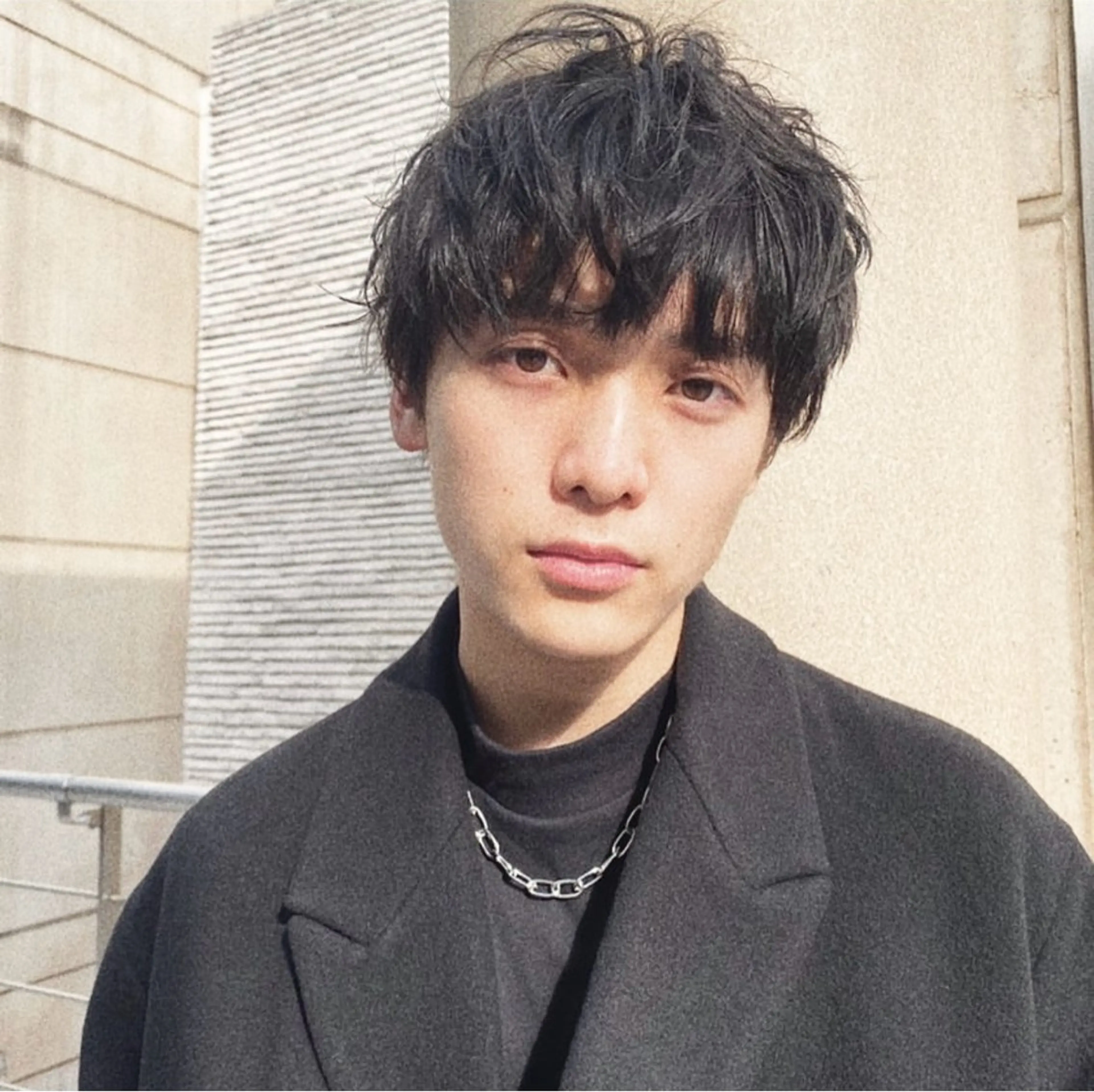 メンズ マッシュ 吉川 陽菜のヘアスタイル