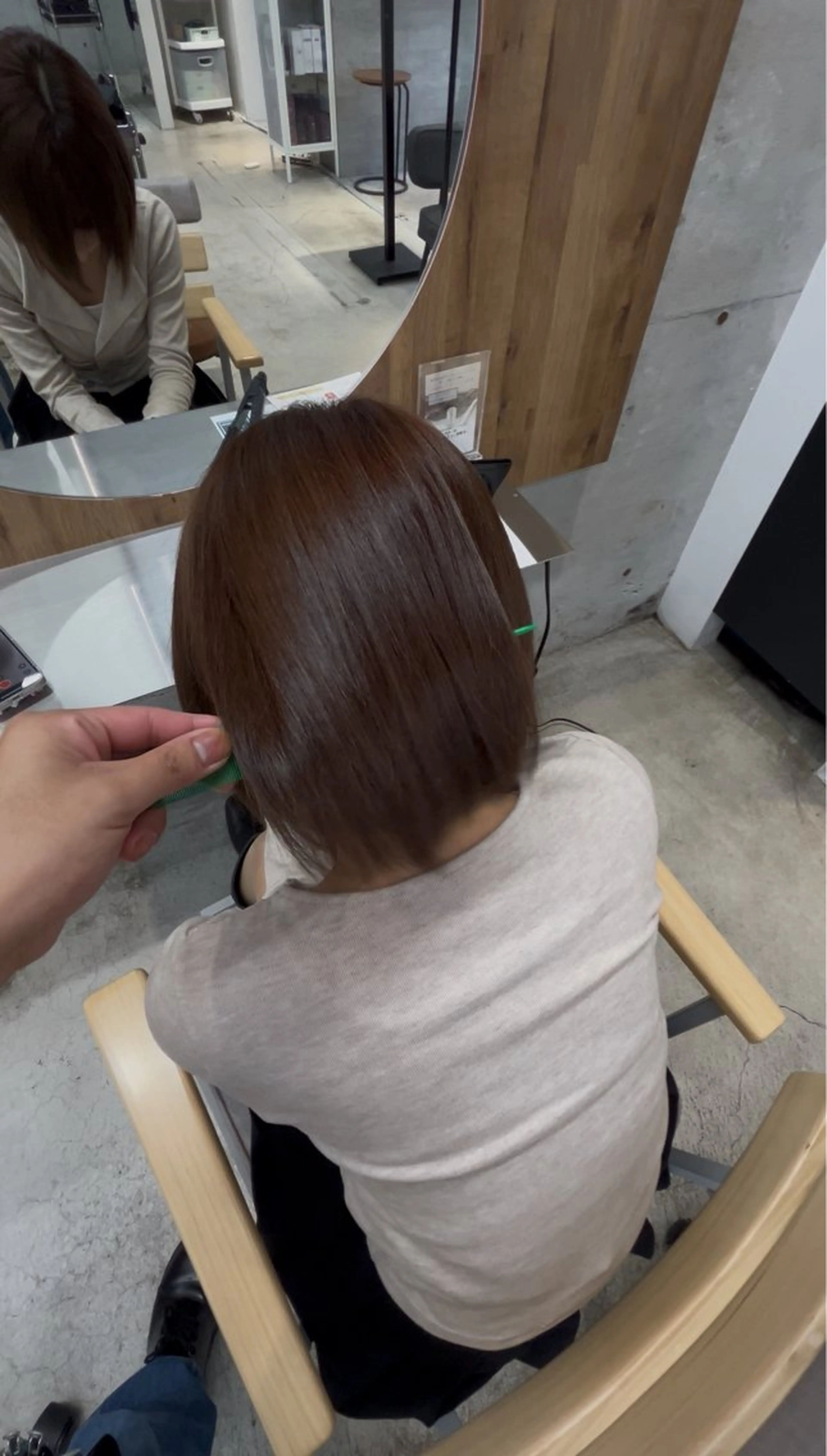 ショート ヘアカラー トリートメント ヘアセット 透明感カラー/ ブリーチ/💓パタオのヘアスタイル